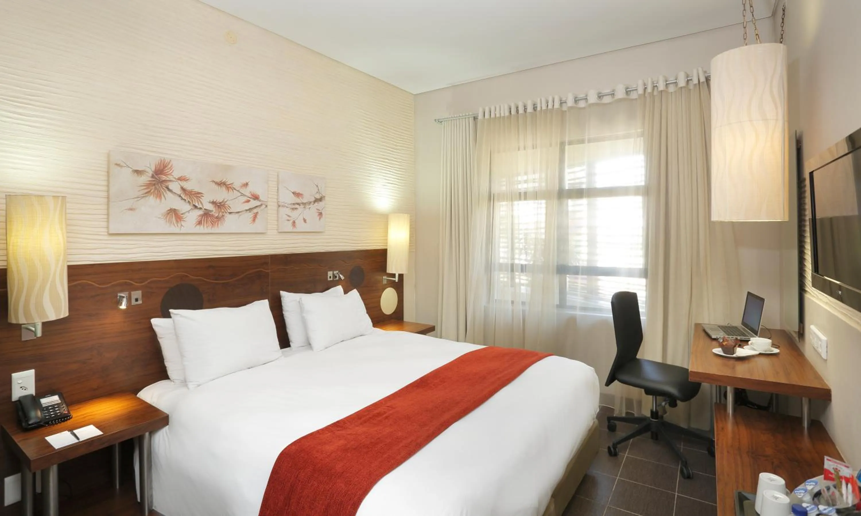 Bedroom, Bed in Peermont Metcourt at Umfolozi, Empangeni