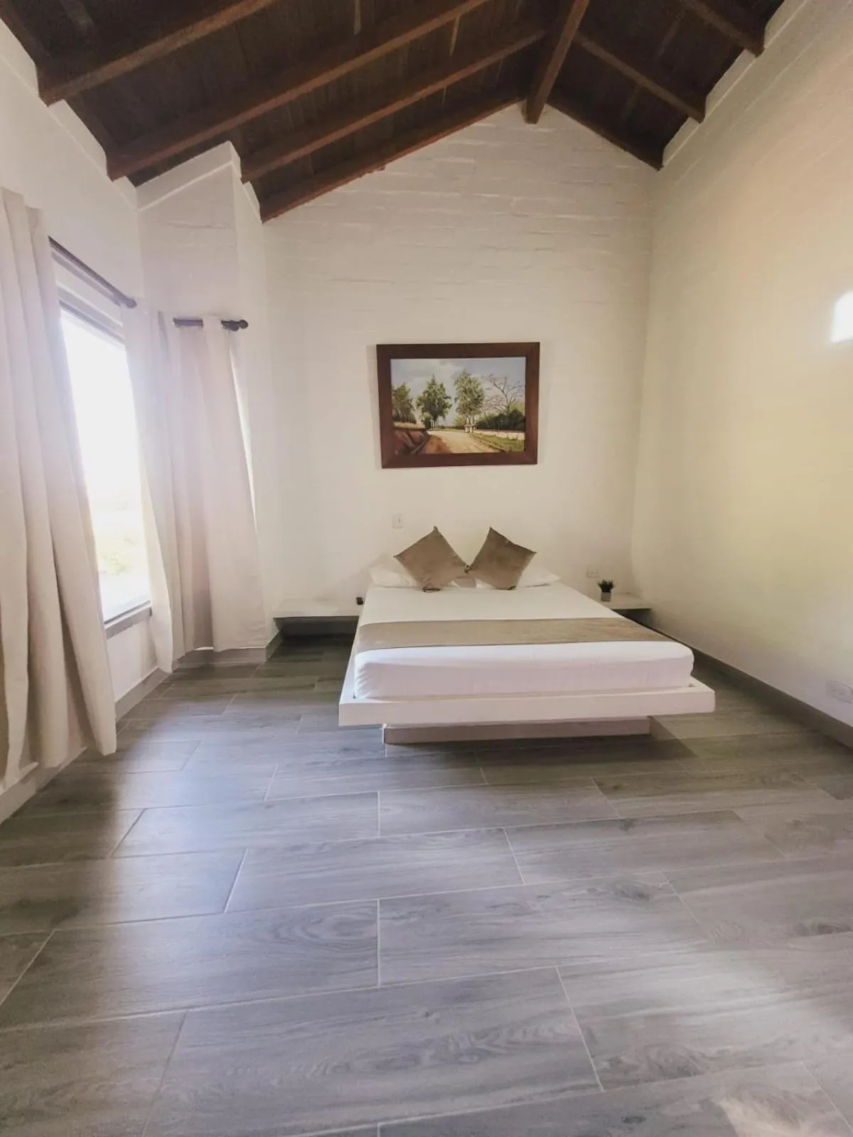 Bed in La Manola Finca Hotel