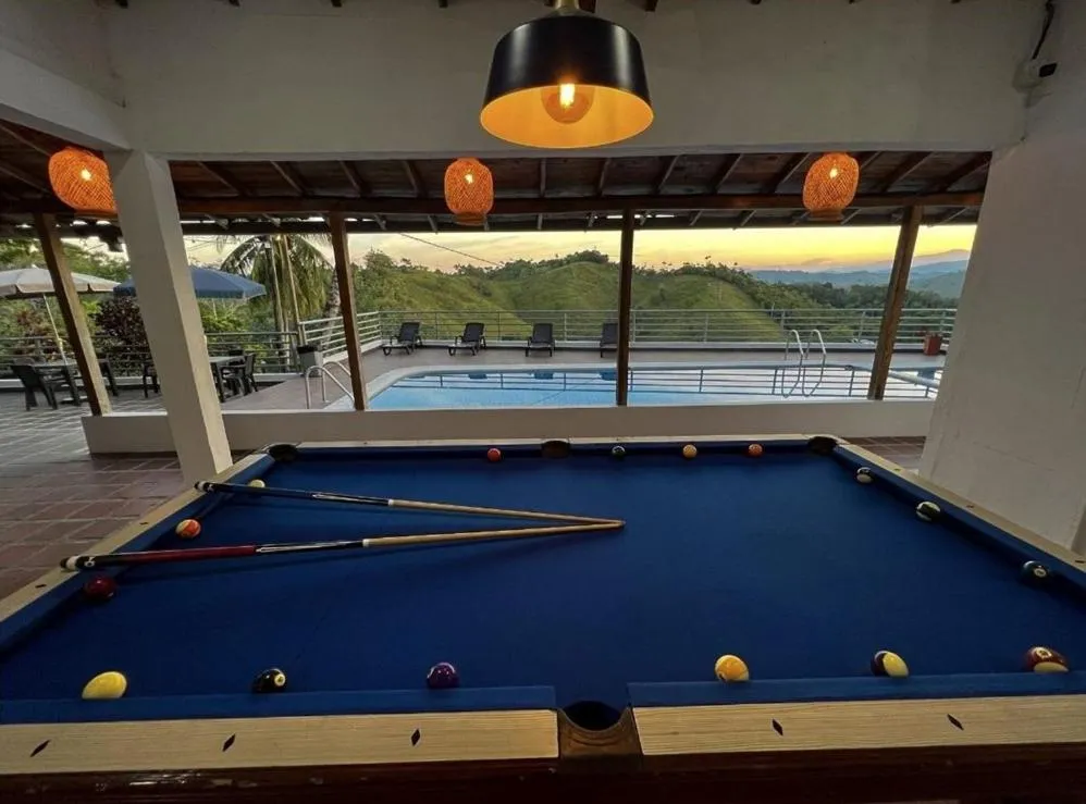 Billiard in La Manola Finca Hotel
