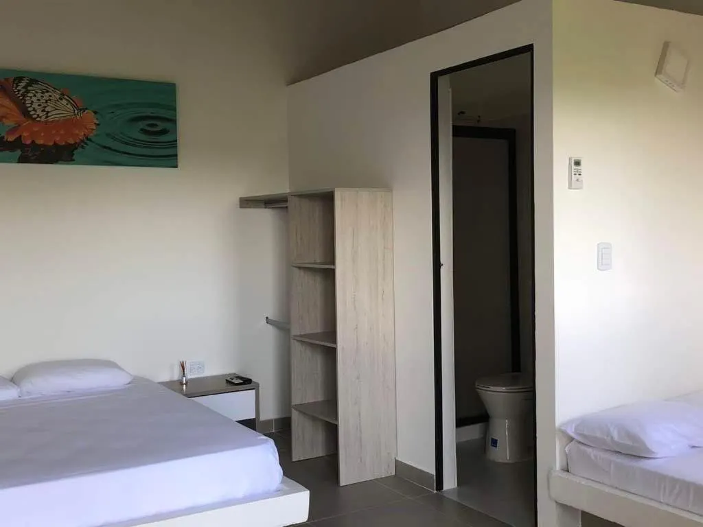 Bed in La Manola Finca Hotel