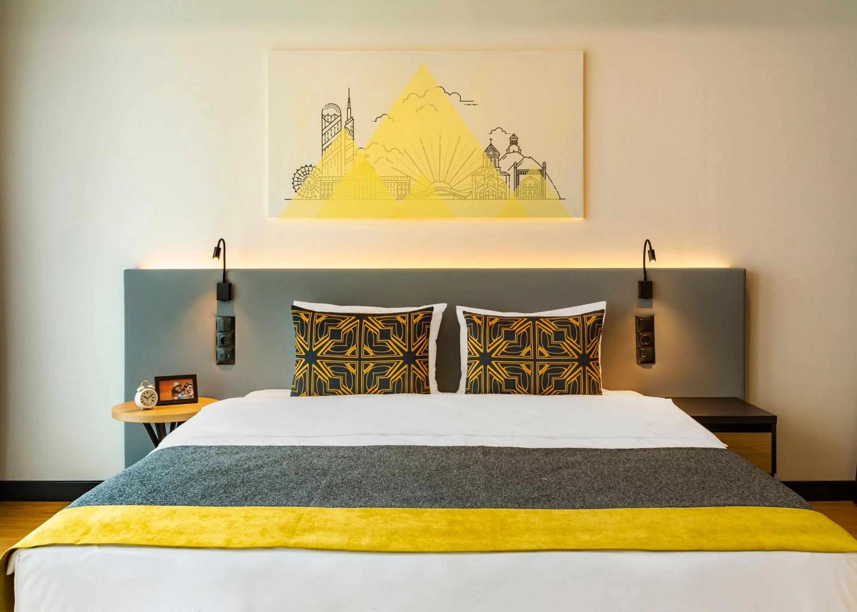 Bed in Citadines City Centre Tbilisi