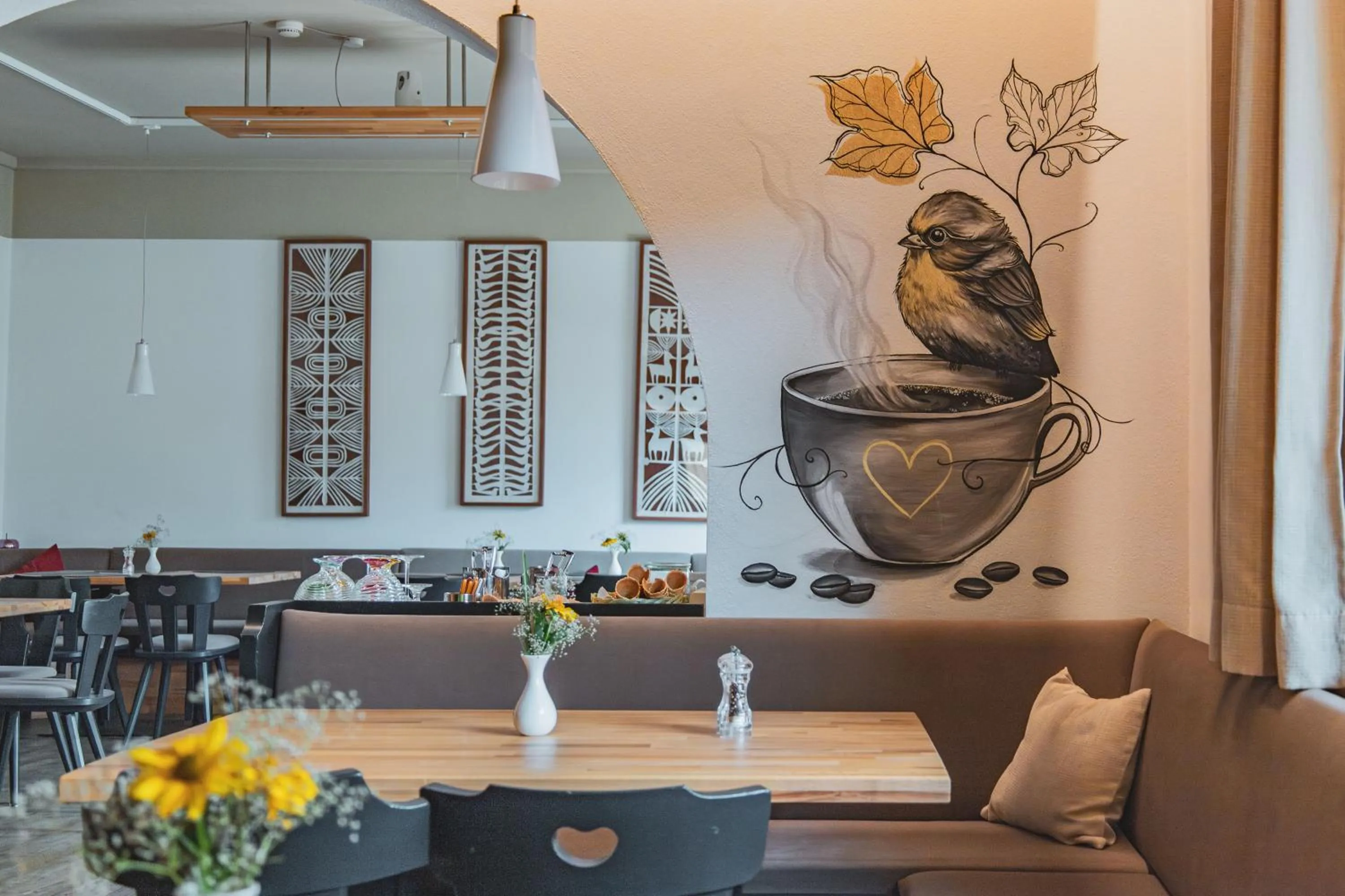 Lounge or bar in Landhotel Anna