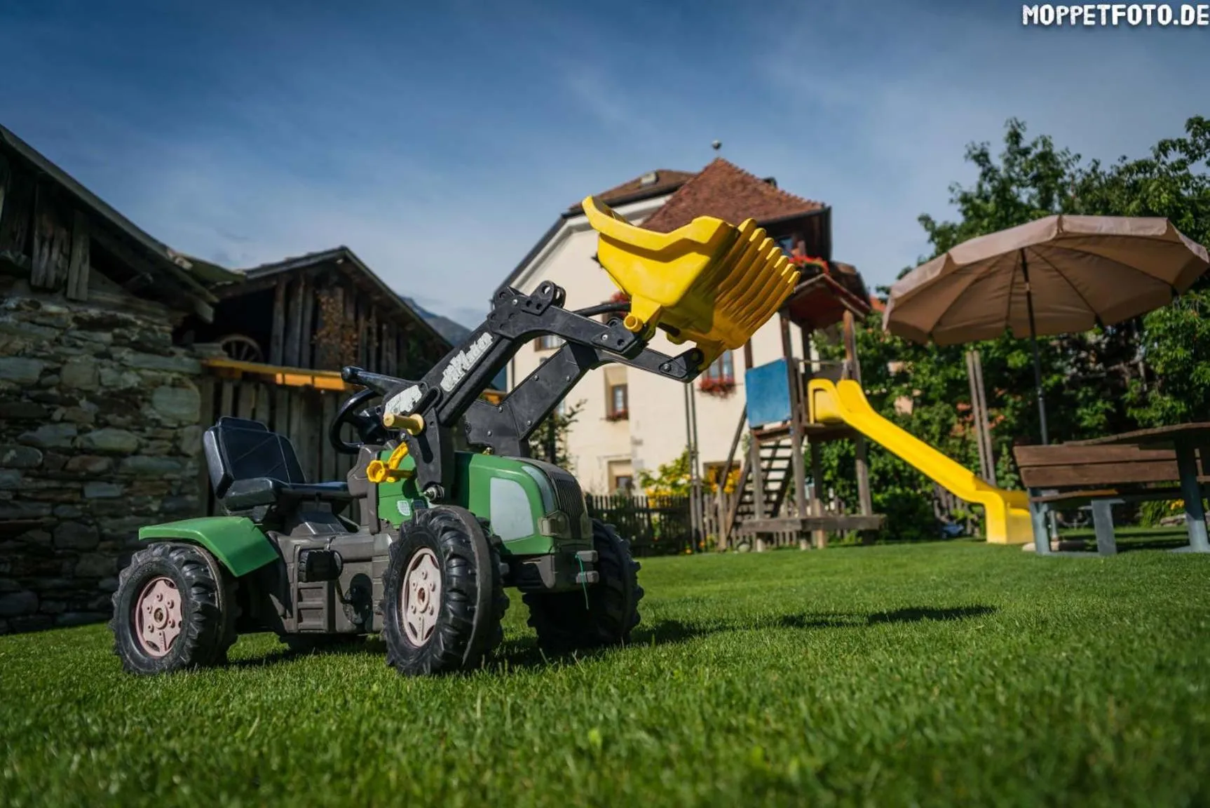 Children play ground in Landhotel Anna