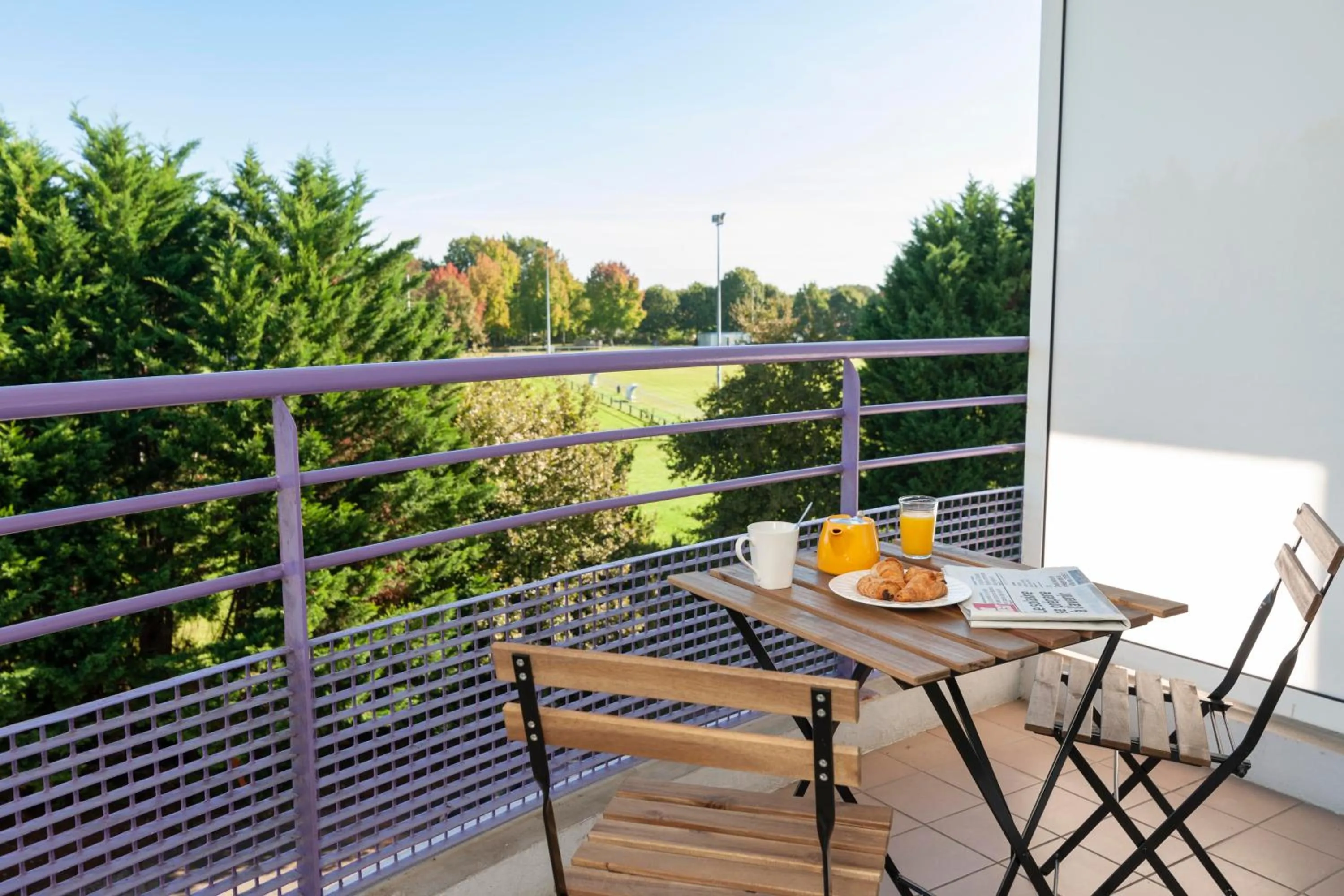 Balcony/Terrace in CERISE Dax - Les Jardins du Lac