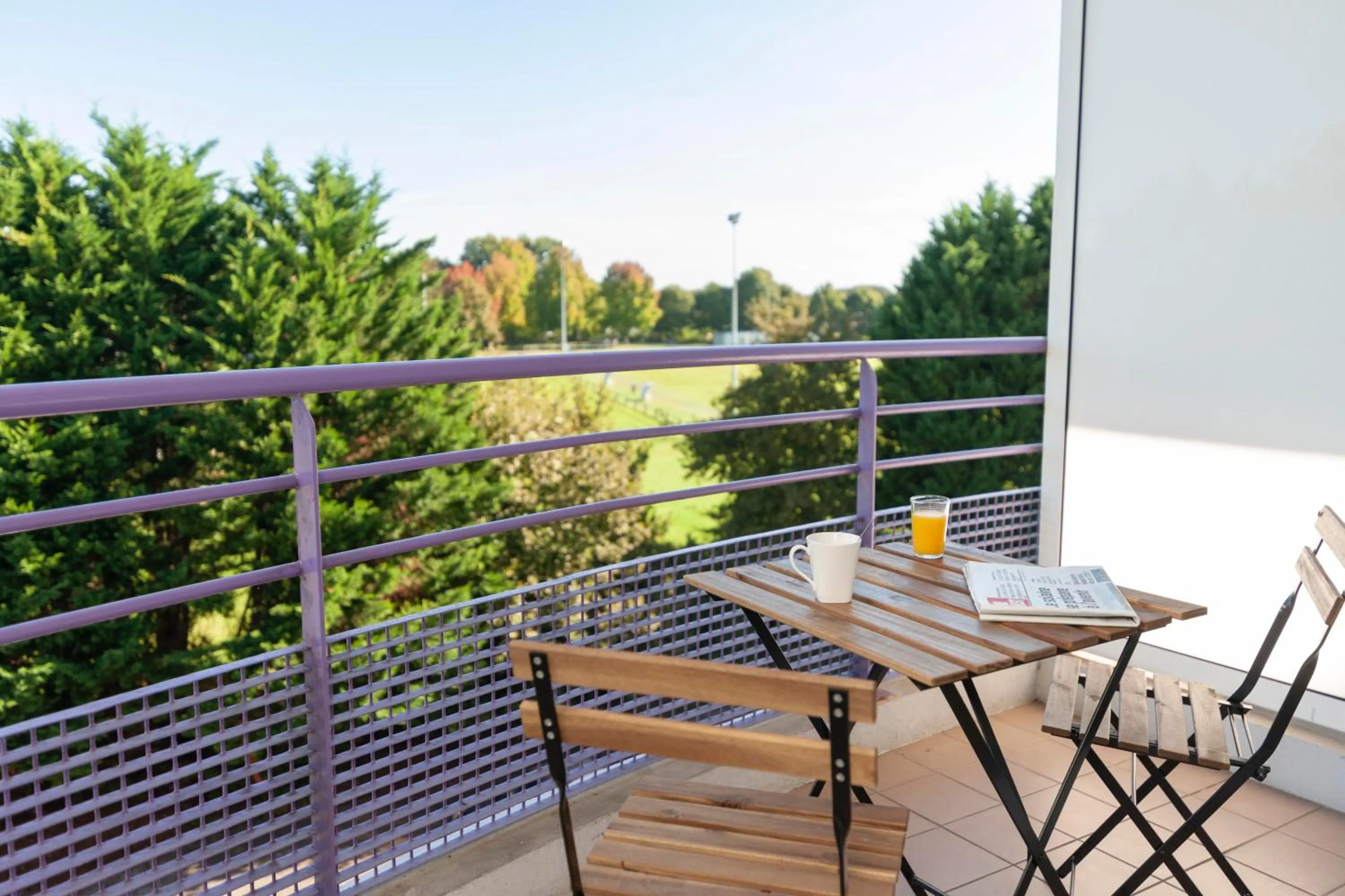 Balcony/Terrace in CERISE Dax - Les Jardins du Lac