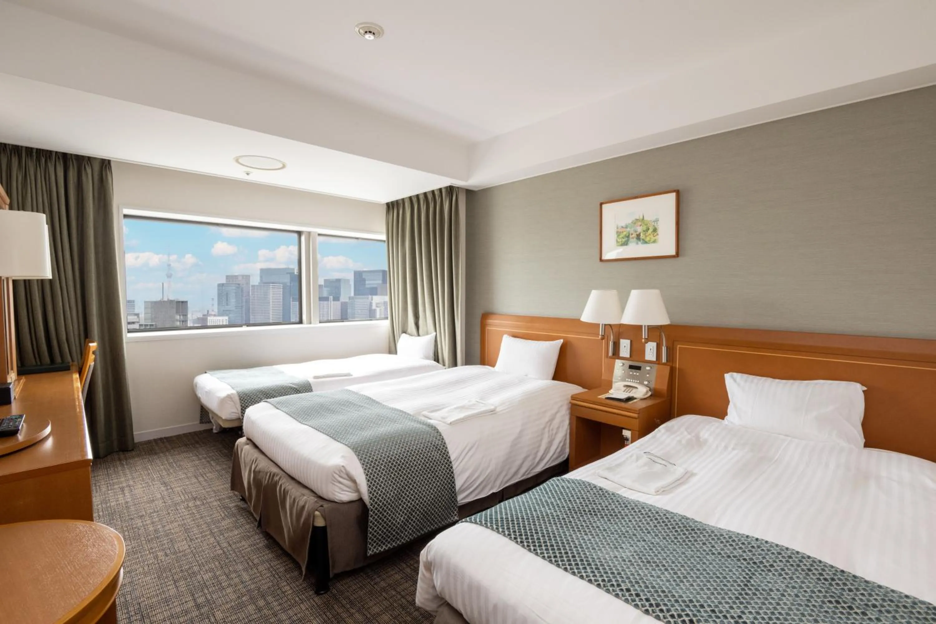 Photo of the whole room, Bed in Toshi Center Hotel