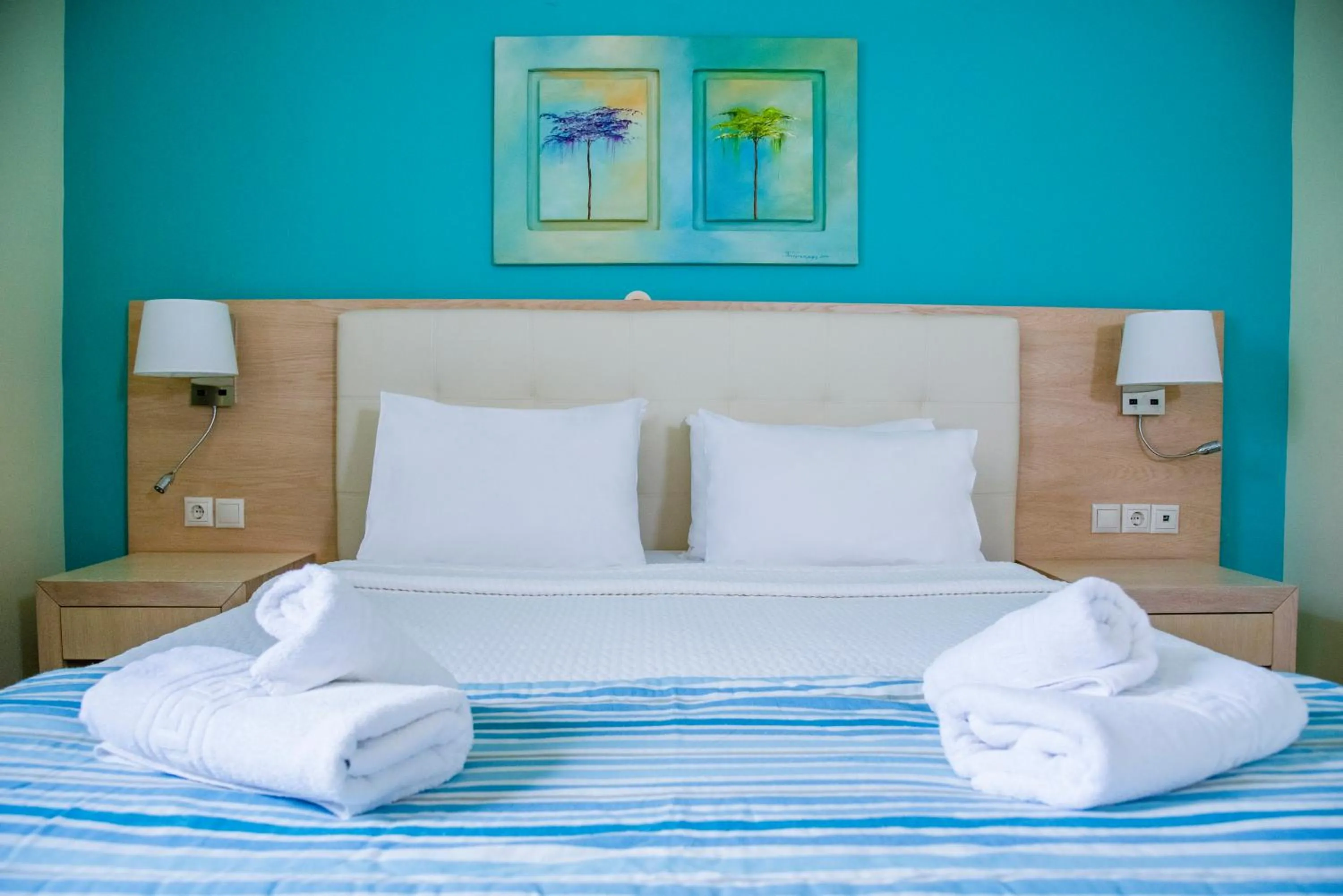 Bedroom, Bed in Princess Hotel