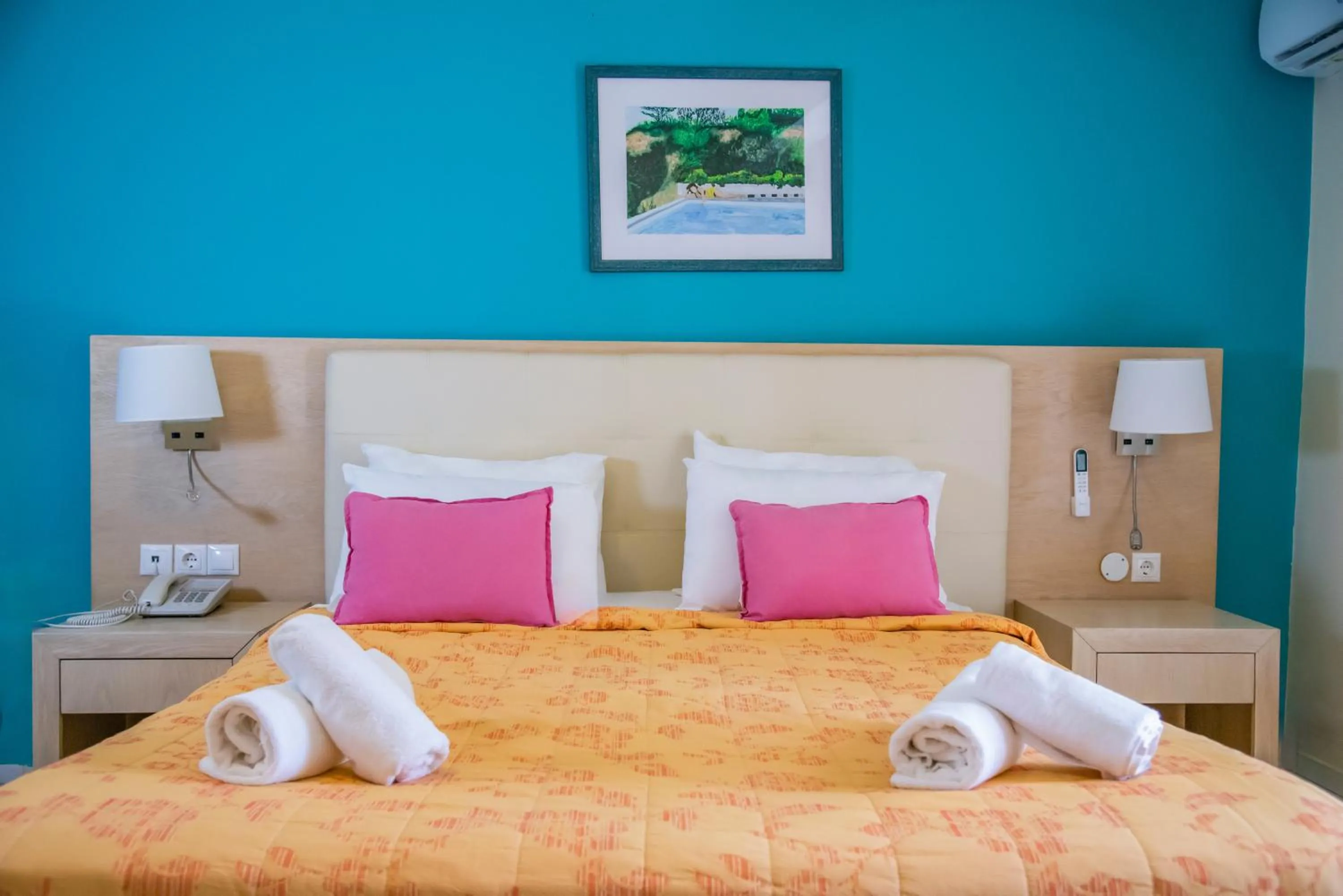 Bedroom, Bed in Princess Hotel