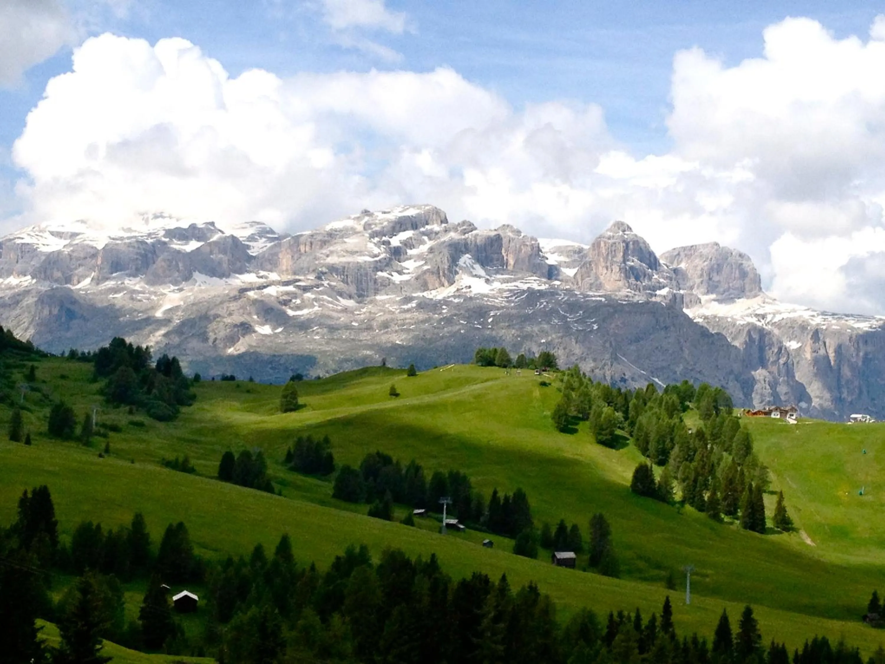Mountain view in Chalet Madrisa