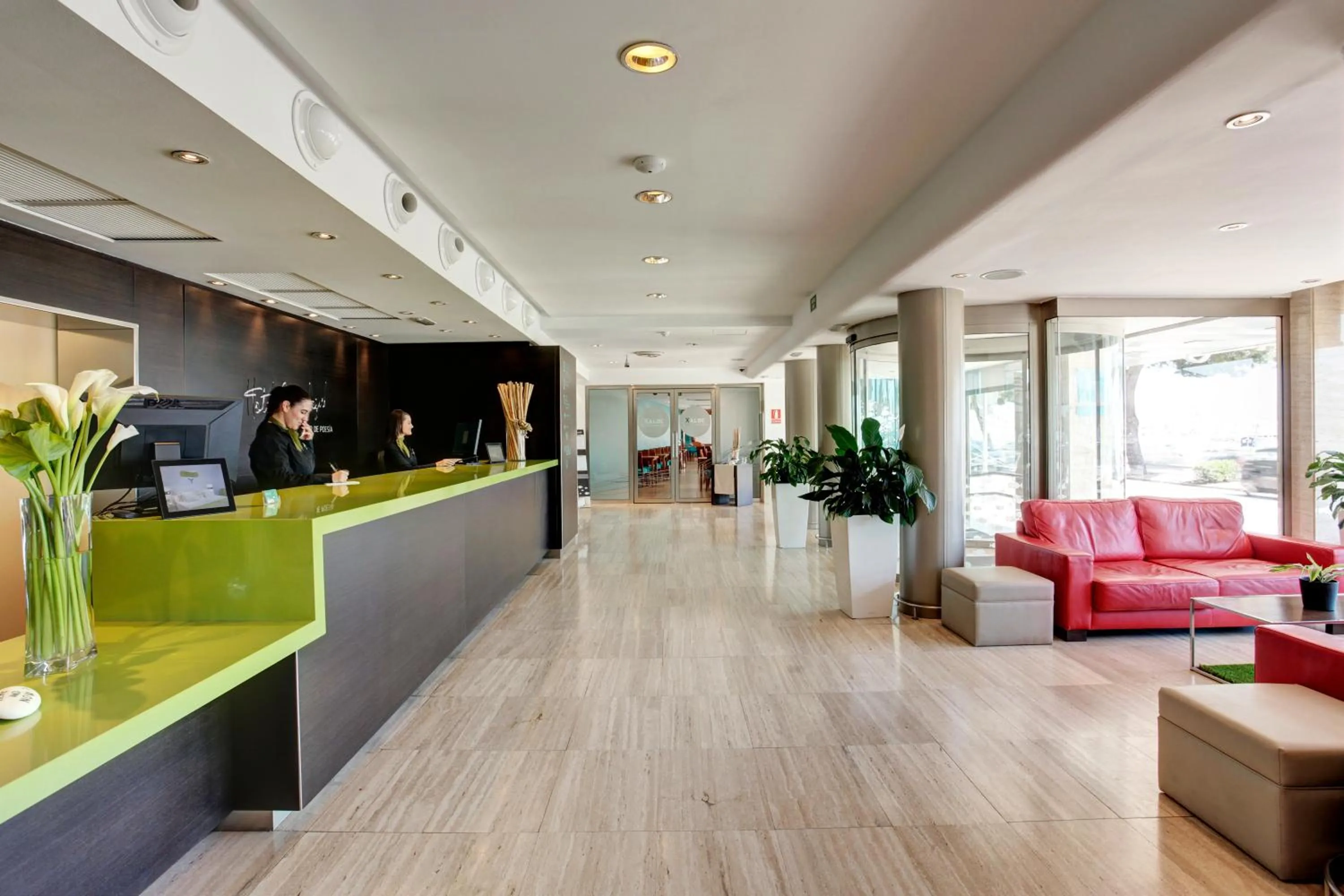 Lobby or reception in Hotel Costa Azul