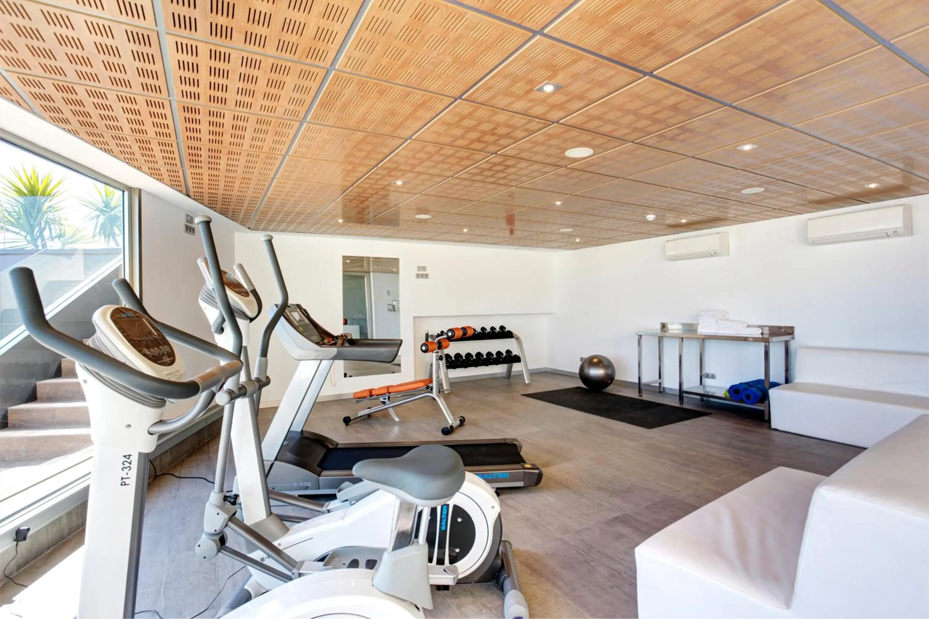 Fitness centre/facilities in Hotel Costa Azul