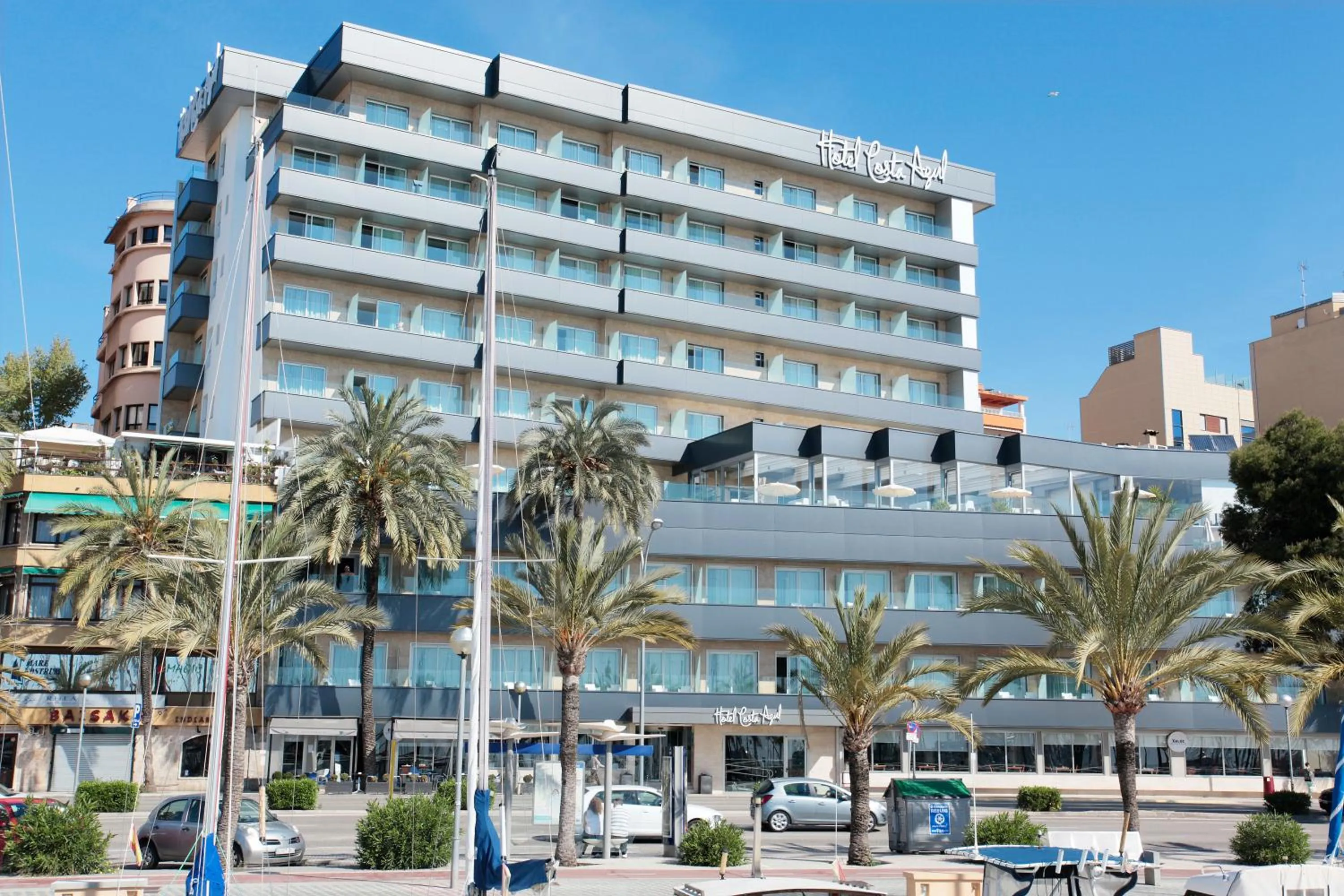 Property building in Hotel Costa Azul