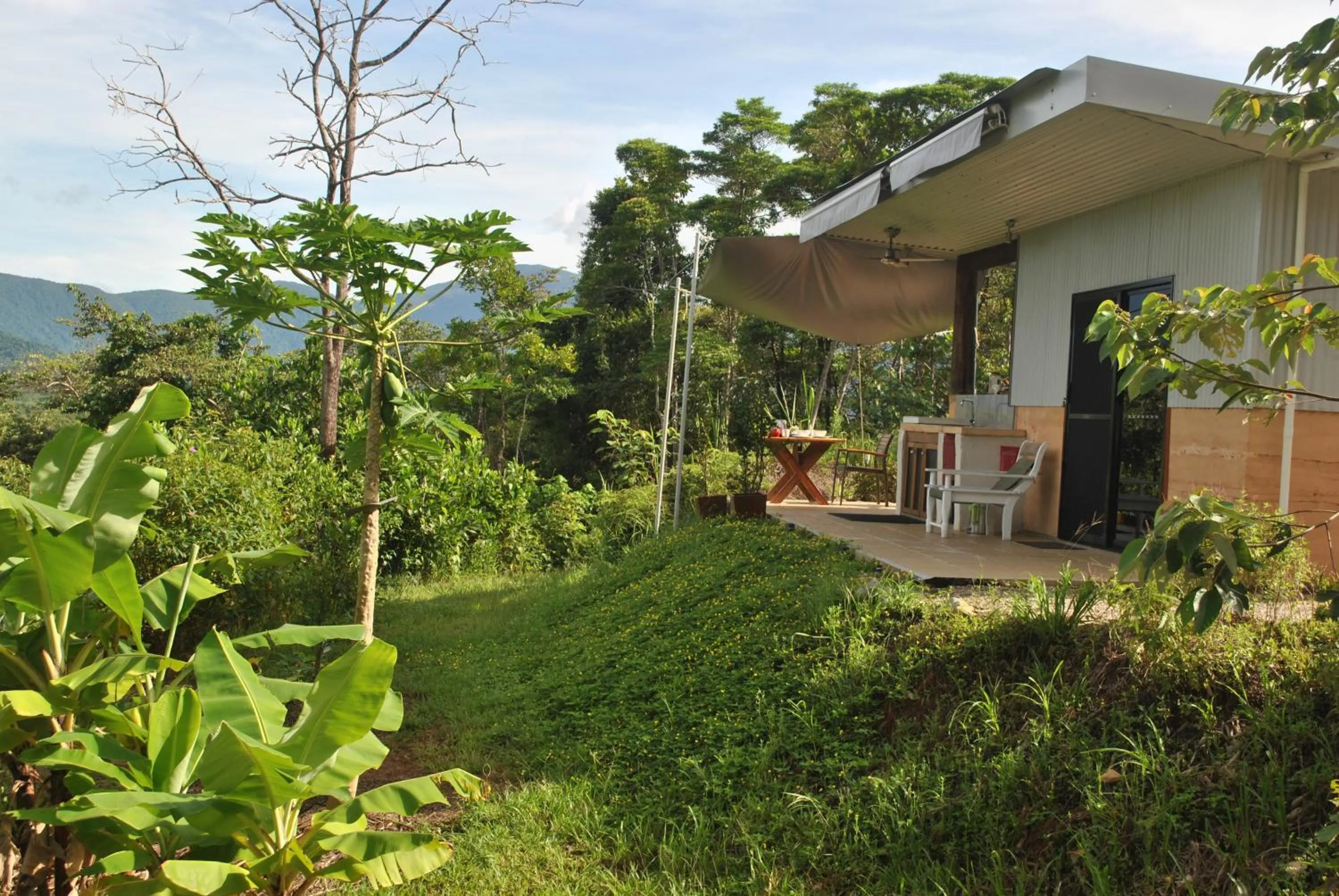 Patio in Wompoo Eco Retreat