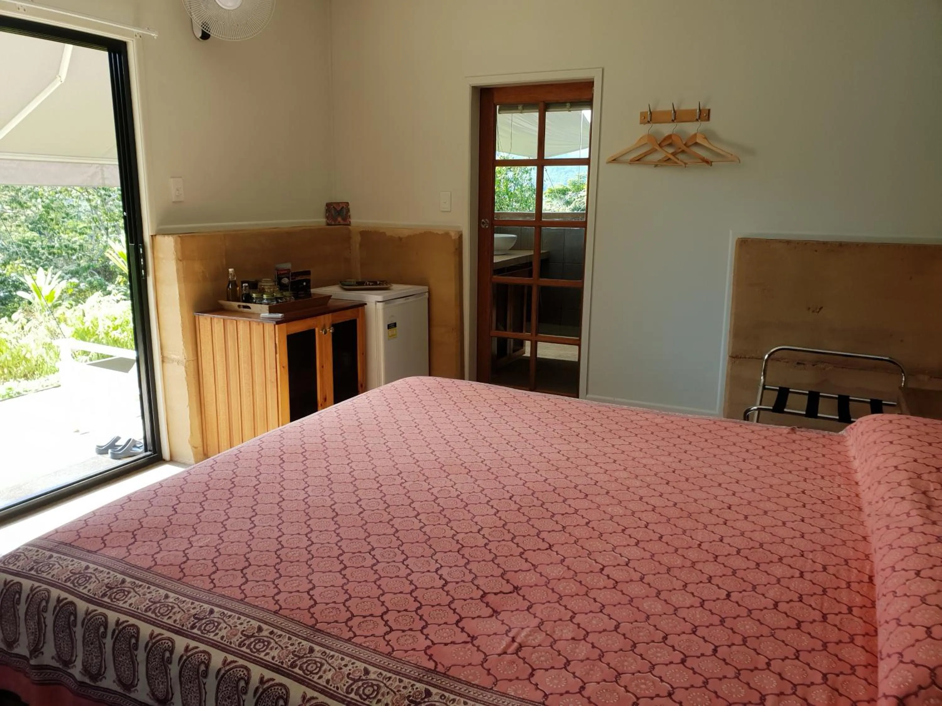 Bed in Wompoo Eco Retreat