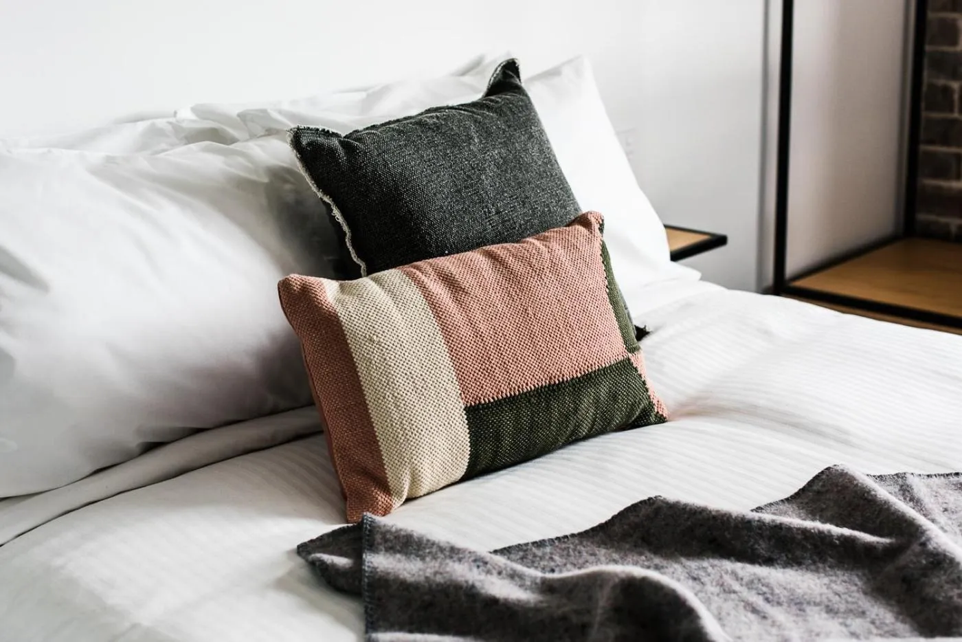 Bed in Sydney Park Hotel