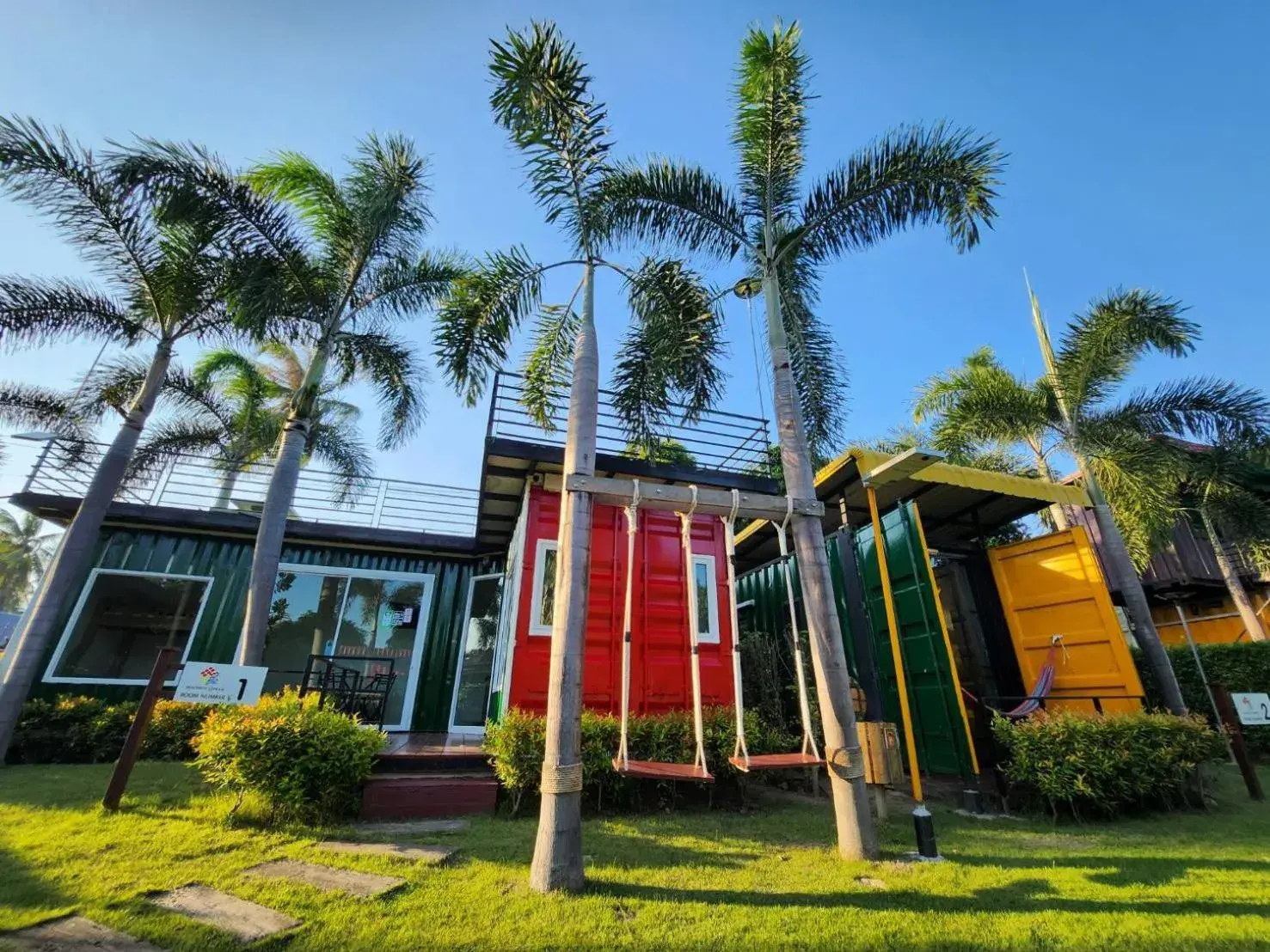 Classic Quadruple Room in Beach Box at Pran Classic Quadruple Room in Beach Box at Pran