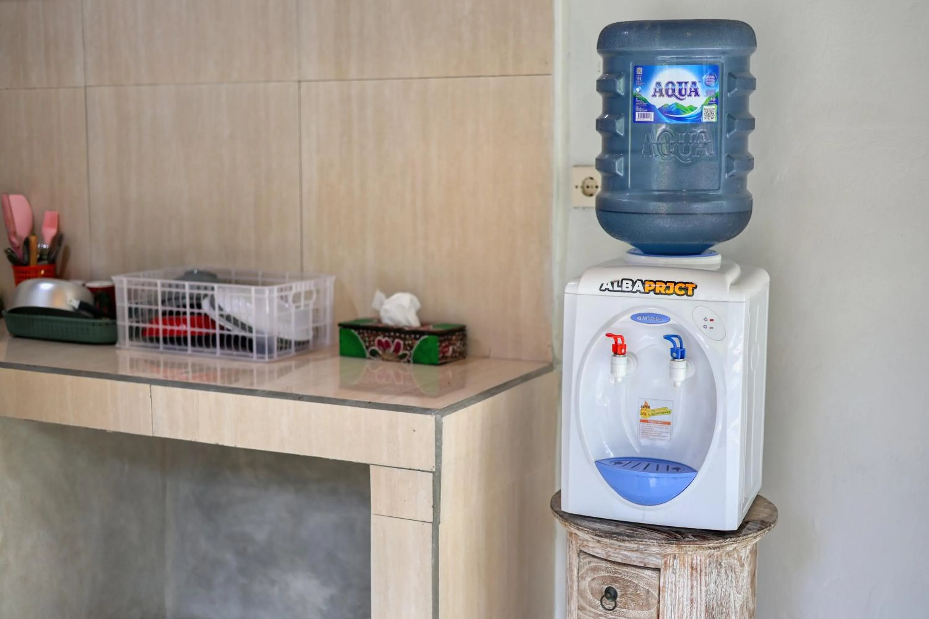 Kitchen or kitchenette in Asoka Bungalows