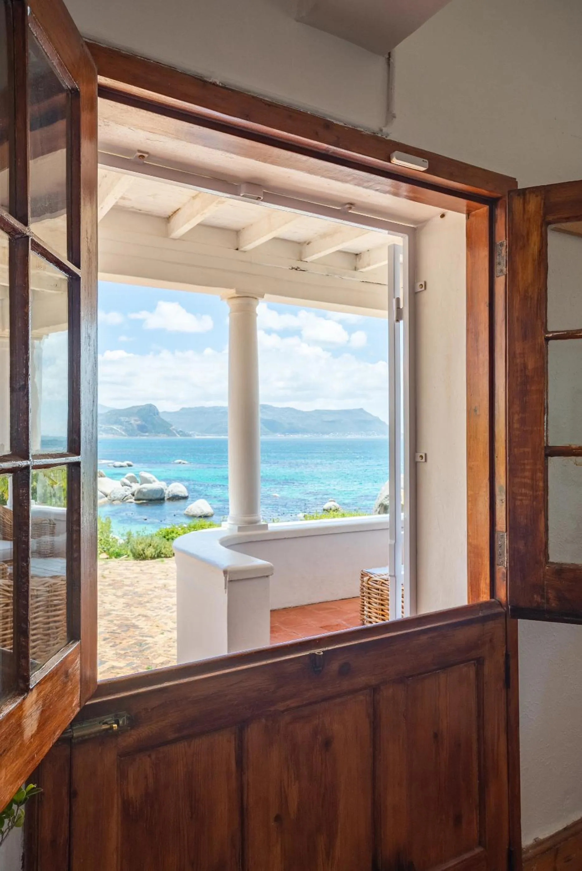 Natural landscape in Bosky Dell on Boulders Beach