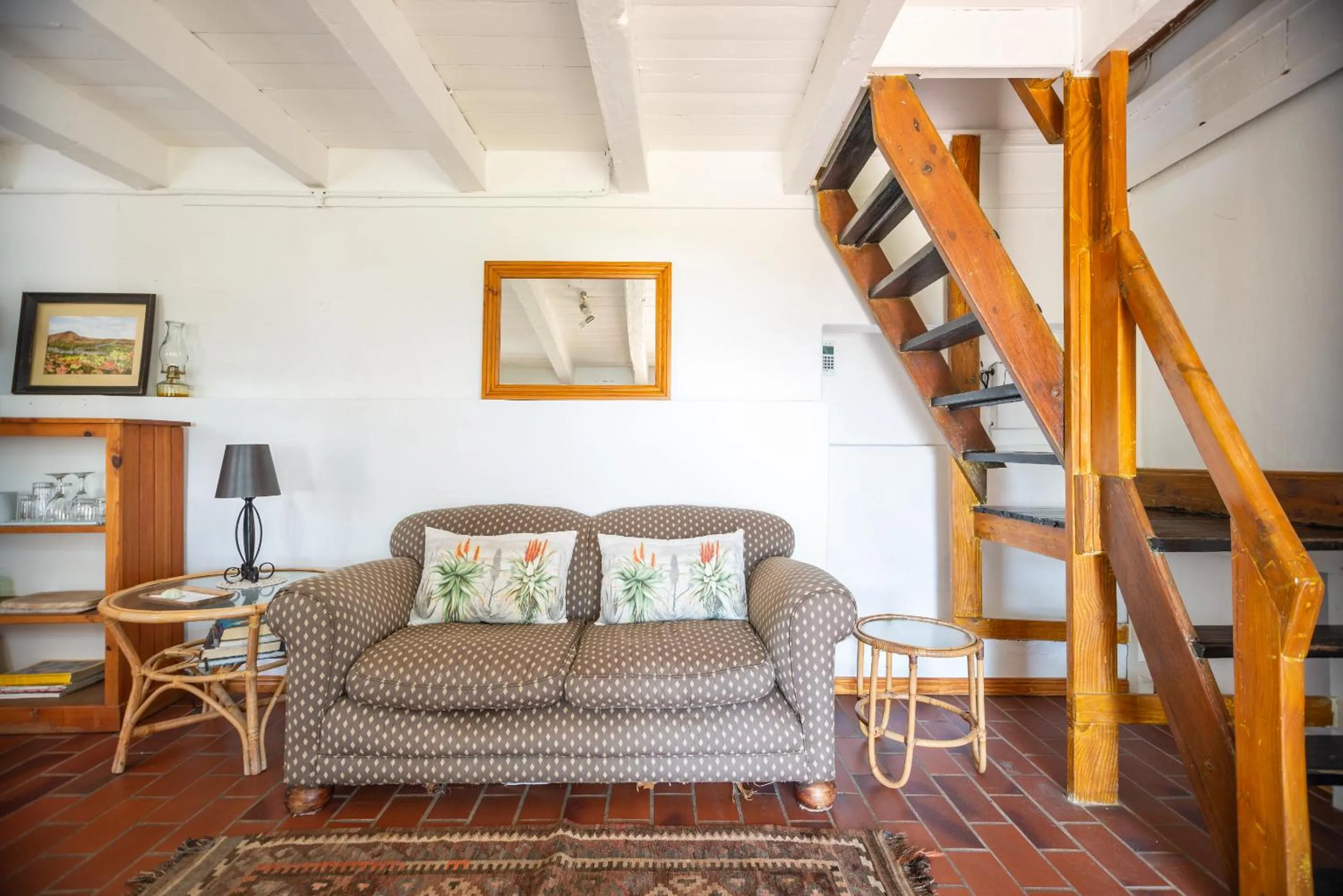 Living room in Bosky Dell on Boulders Beach