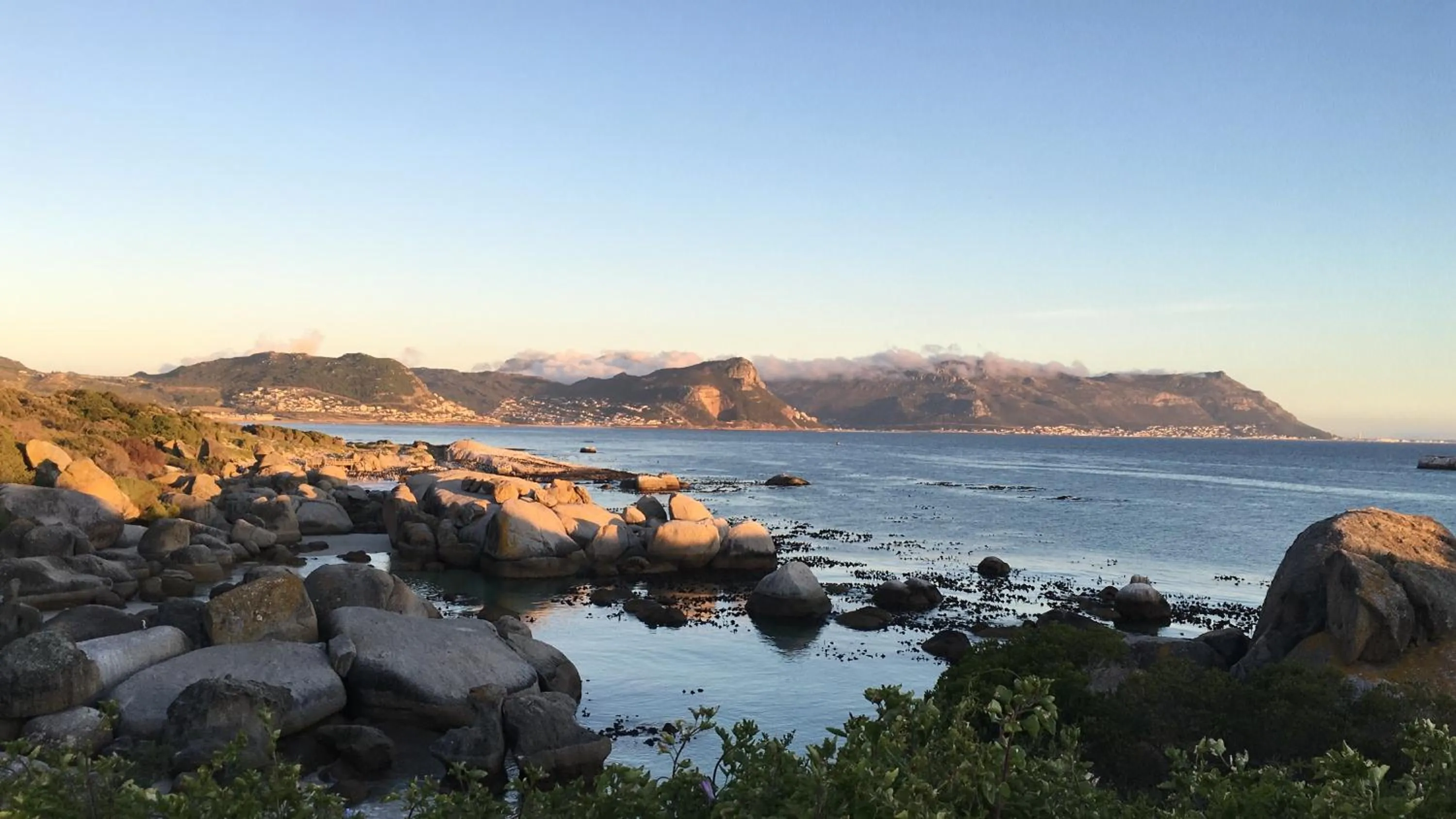 Sea view in Bosky Dell on Boulders Beach