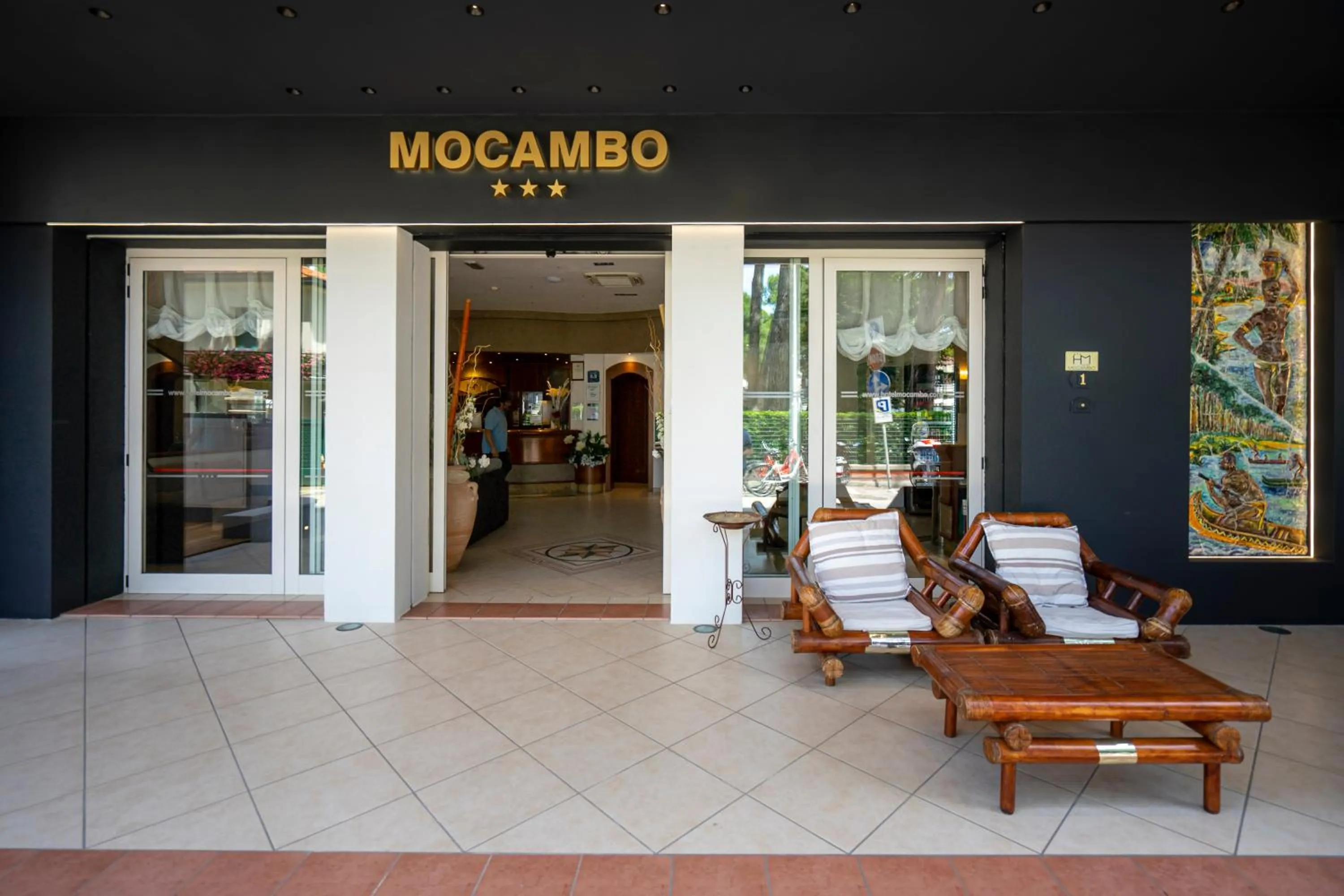 Property building in Hotel Mocambo Riccione CENTRALISSIMO AL MARE