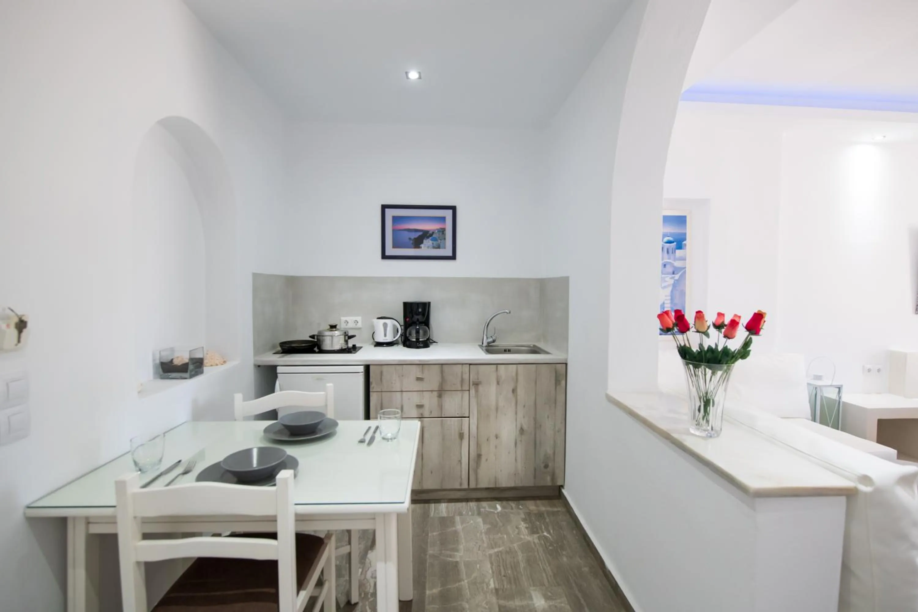 Kitchen or kitchenette in Argiris Studios