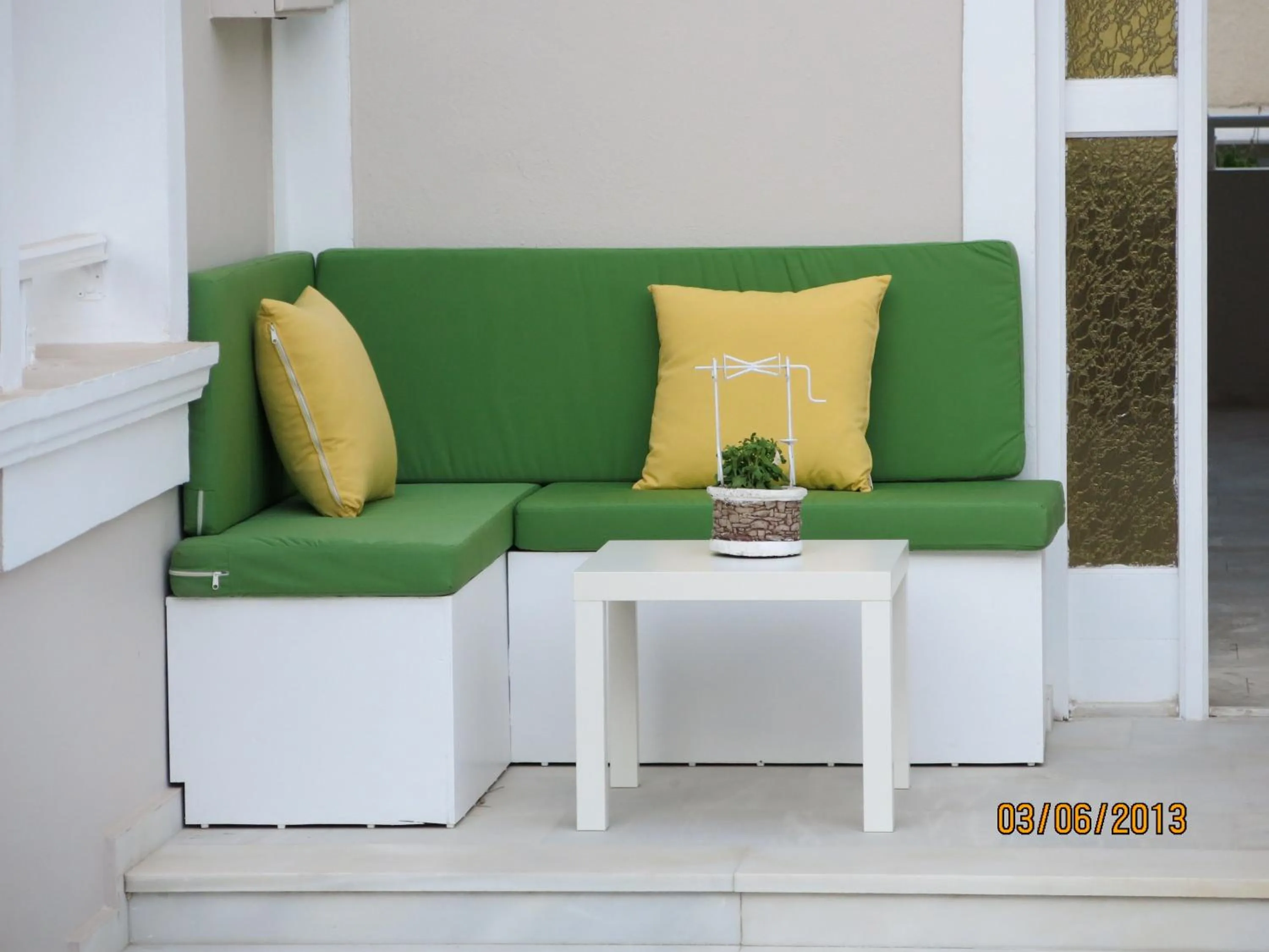 Balcony/Terrace in Argiris Studios