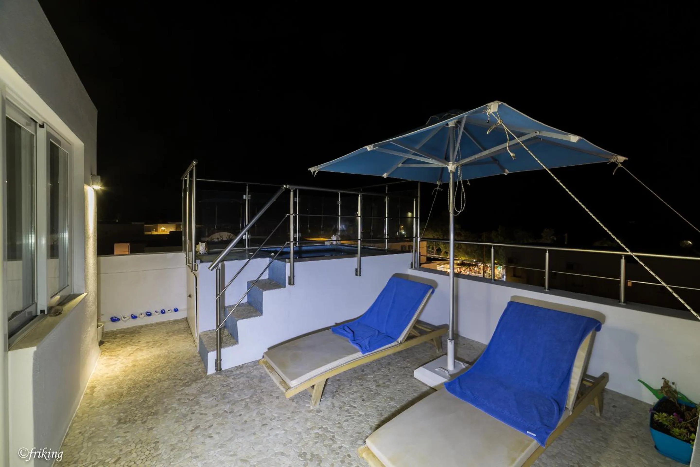 Patio in Argiris Studios