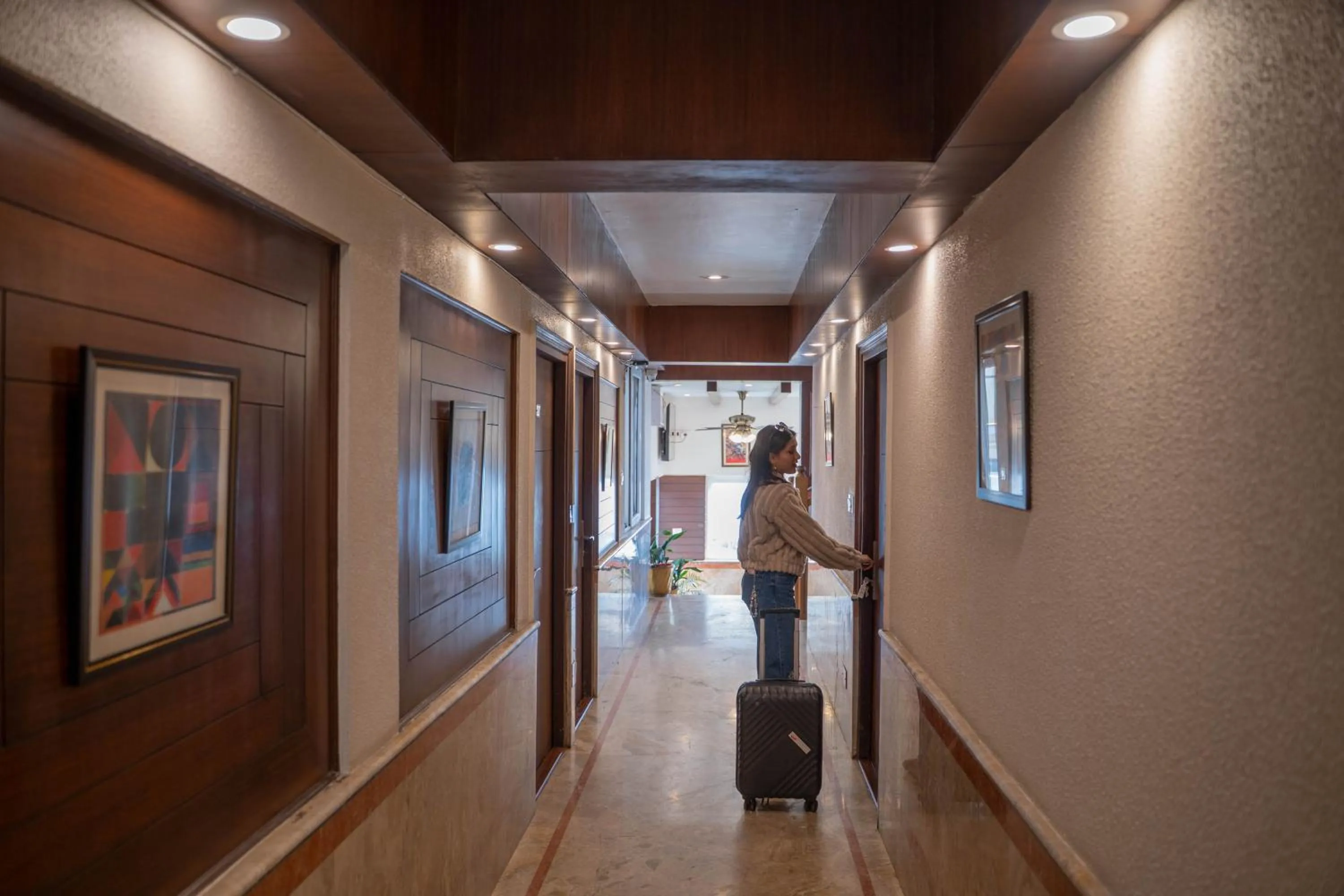 Lobby or reception in Perfectstayz Premium The Pride at mall road