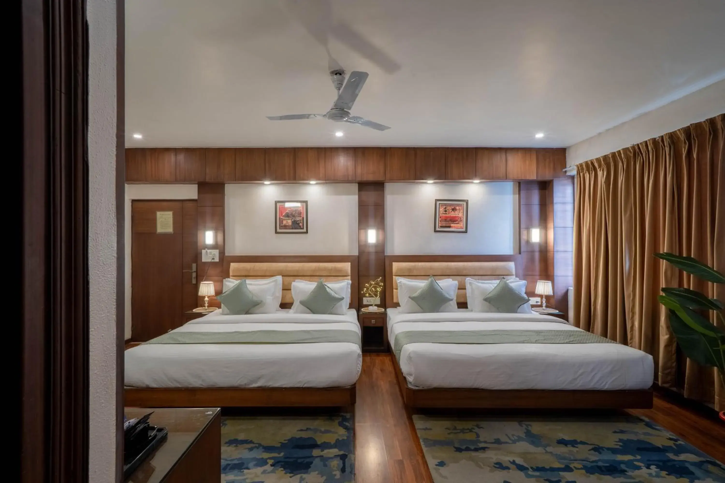 Family Room with Balcony in Perfectstayz Premium The Pride at mall road Family Room with Balcony in Perfectstayz Premium The Pride at mall road