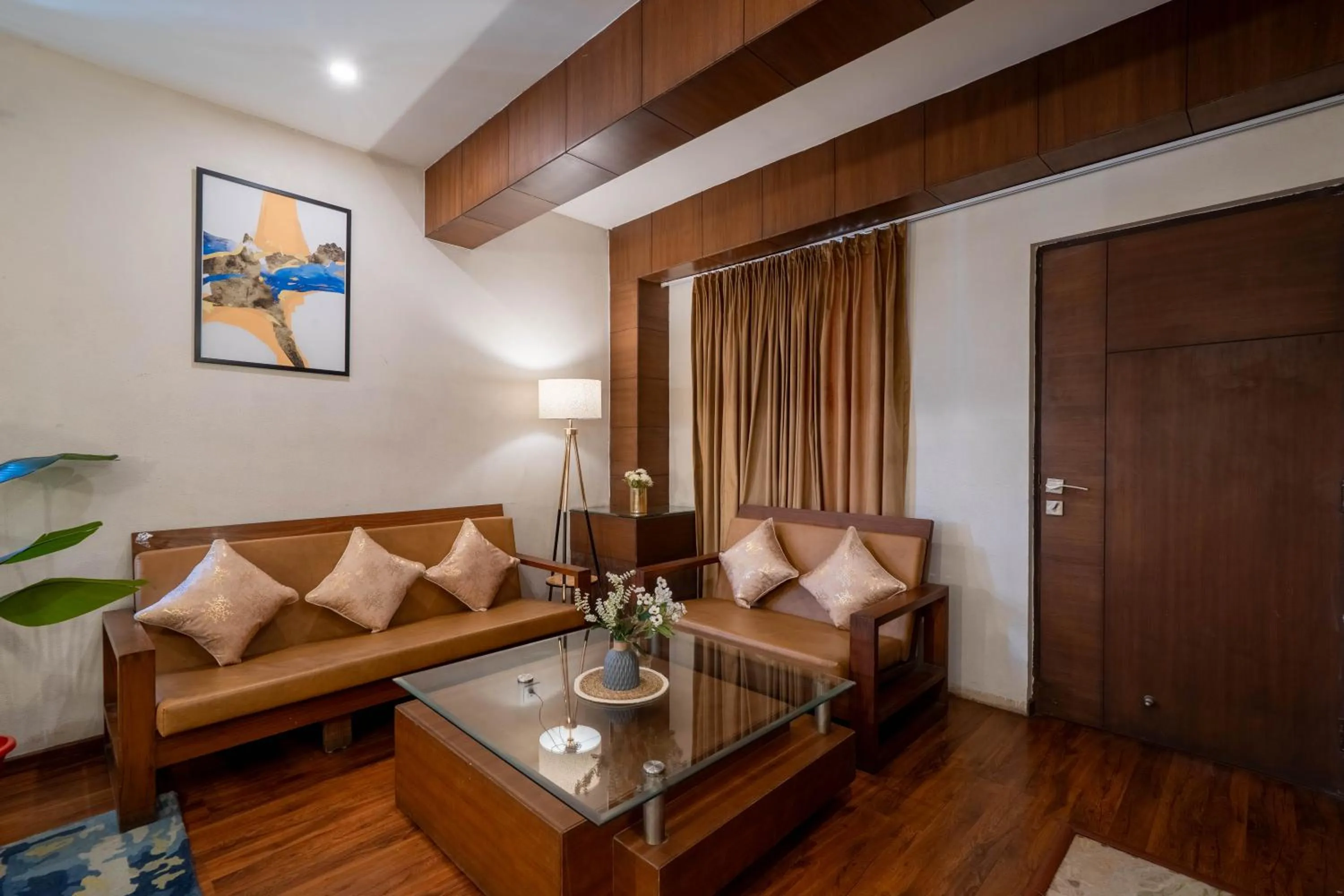 Living room in Perfectstayz Premium The Pride at mall road