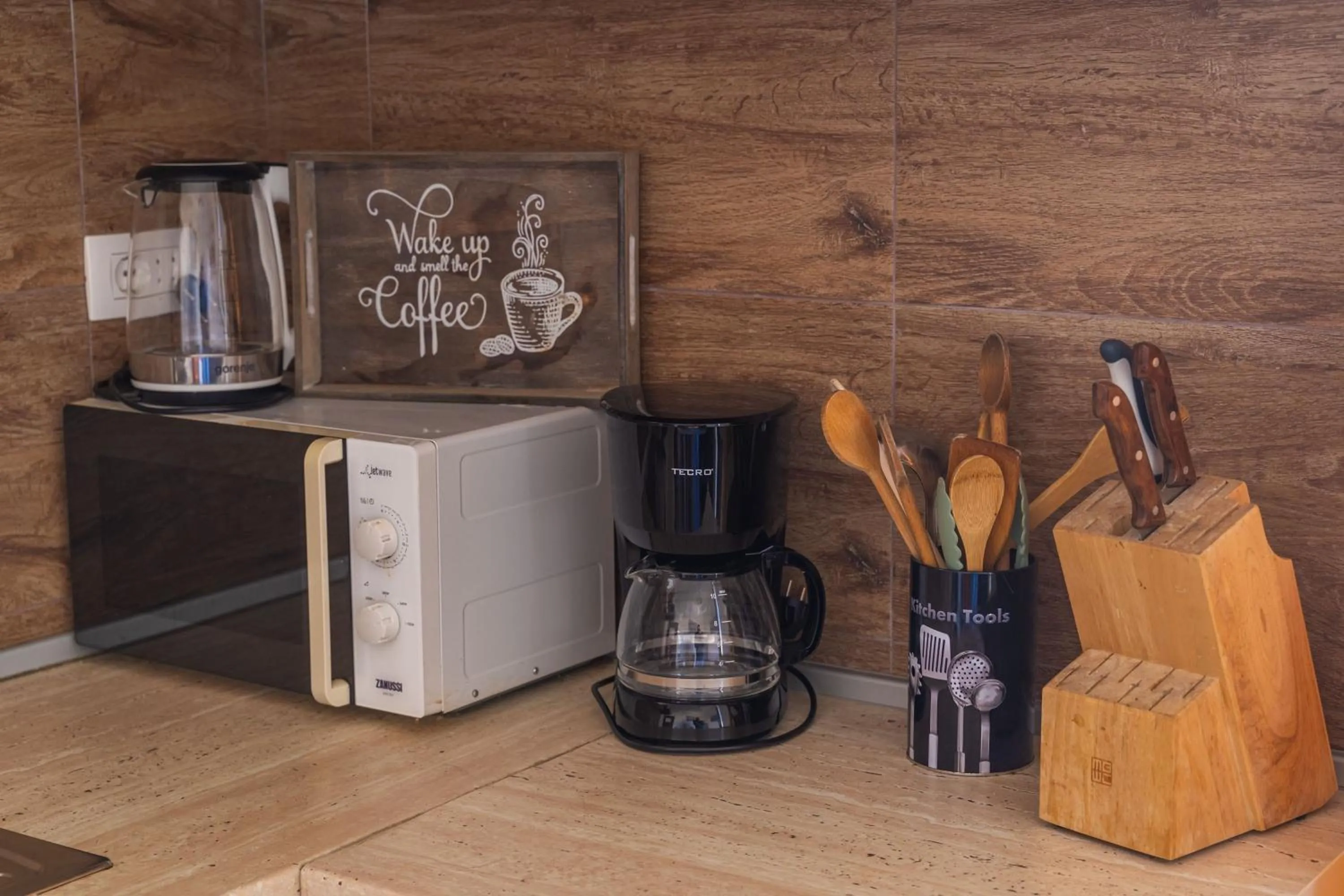 Kitchen or kitchenette in Apartments Senjo