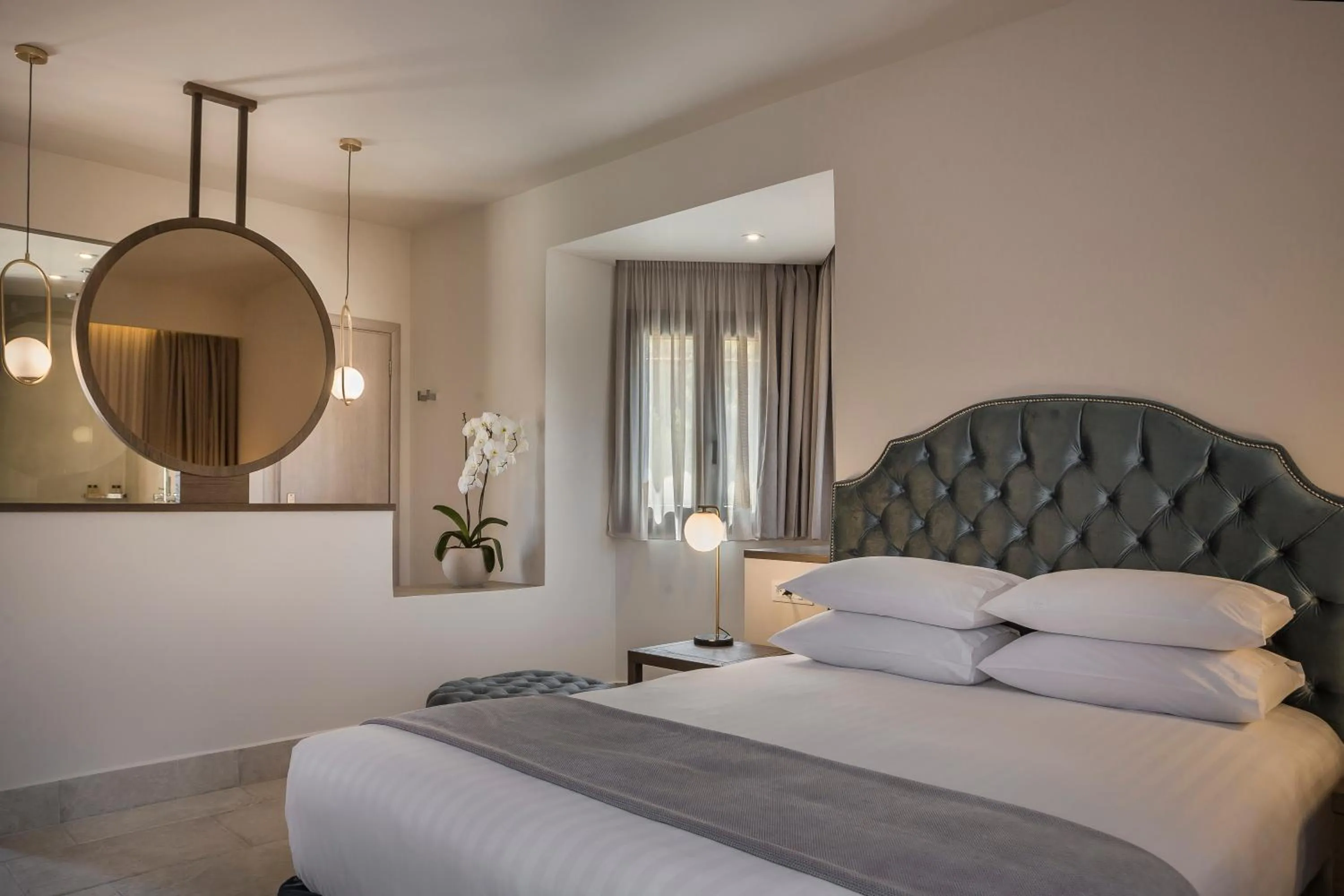 Bed in Thalassa Boutique Hotel - Adults Only