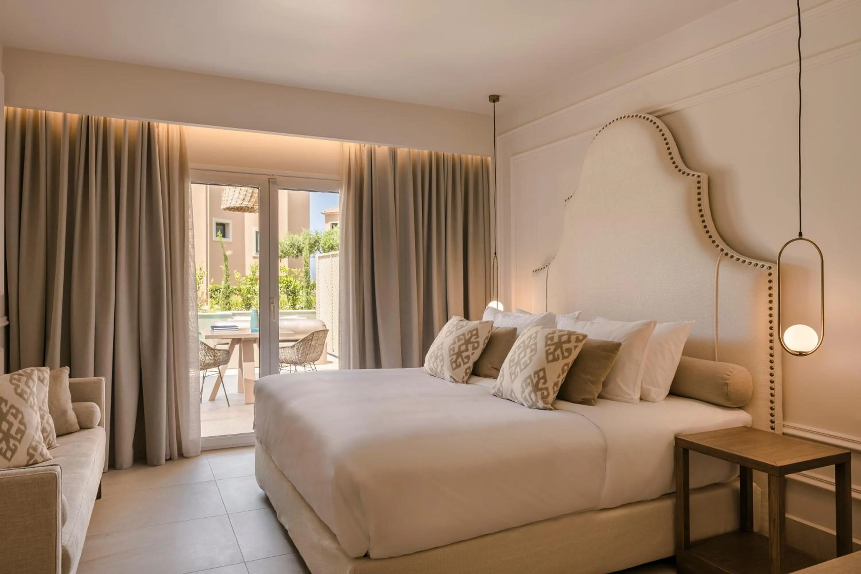 Bed in Thalassa Boutique Hotel - Adults Only