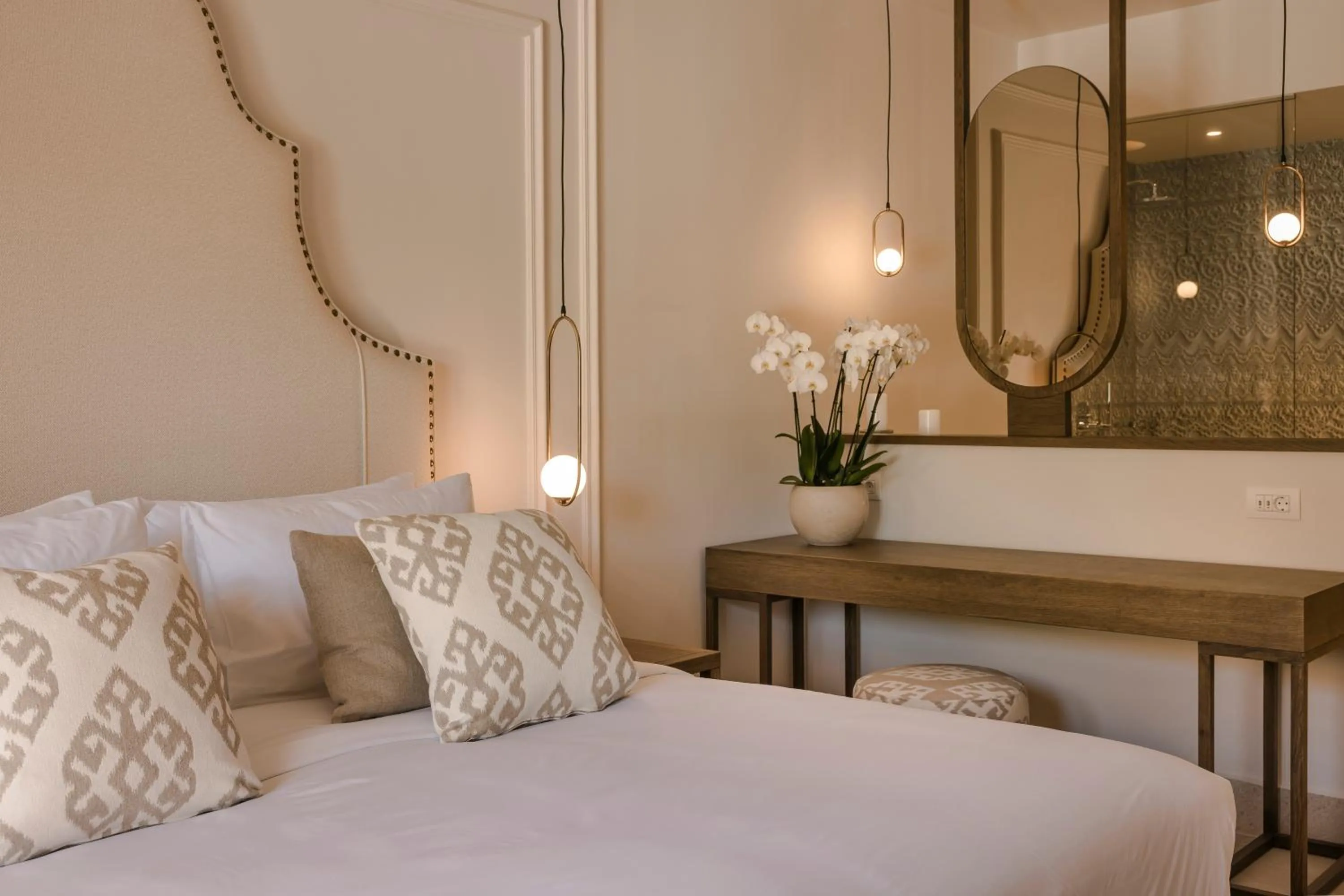 Bed in Thalassa Boutique Hotel - Adults Only