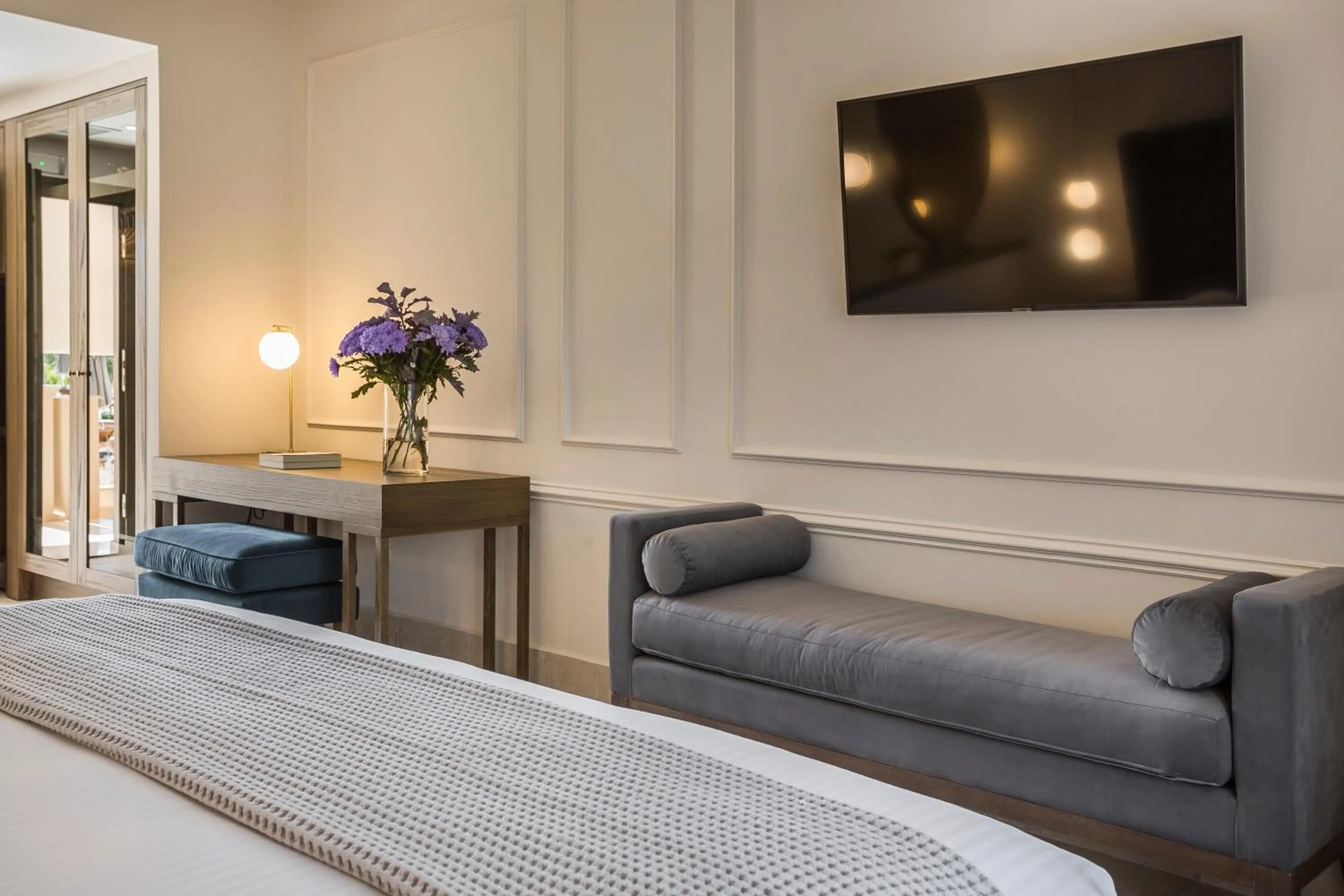 Bed in Thalassa Boutique Hotel - Adults Only