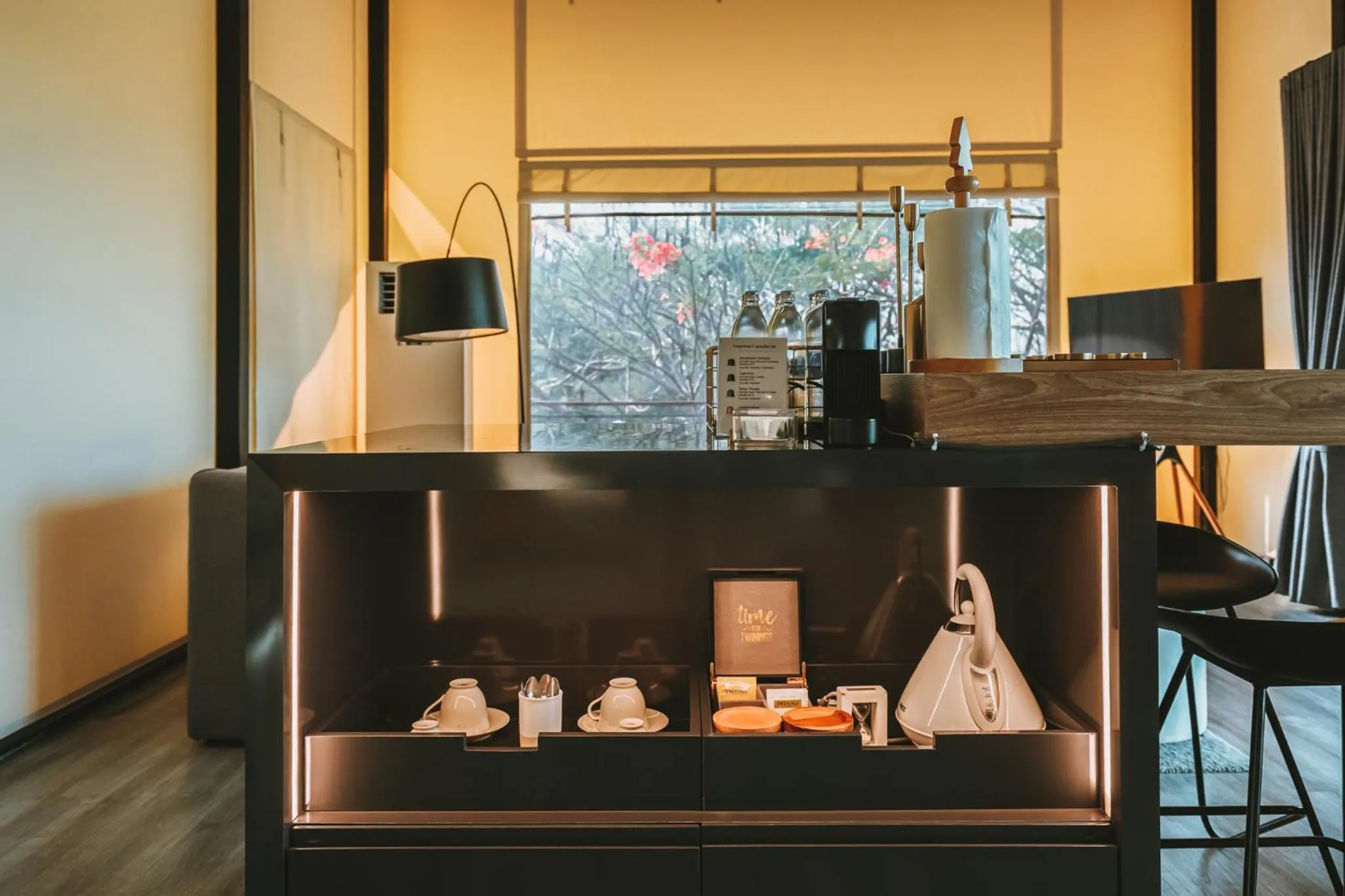 Coffee/tea facilities in Te Mata Glamping