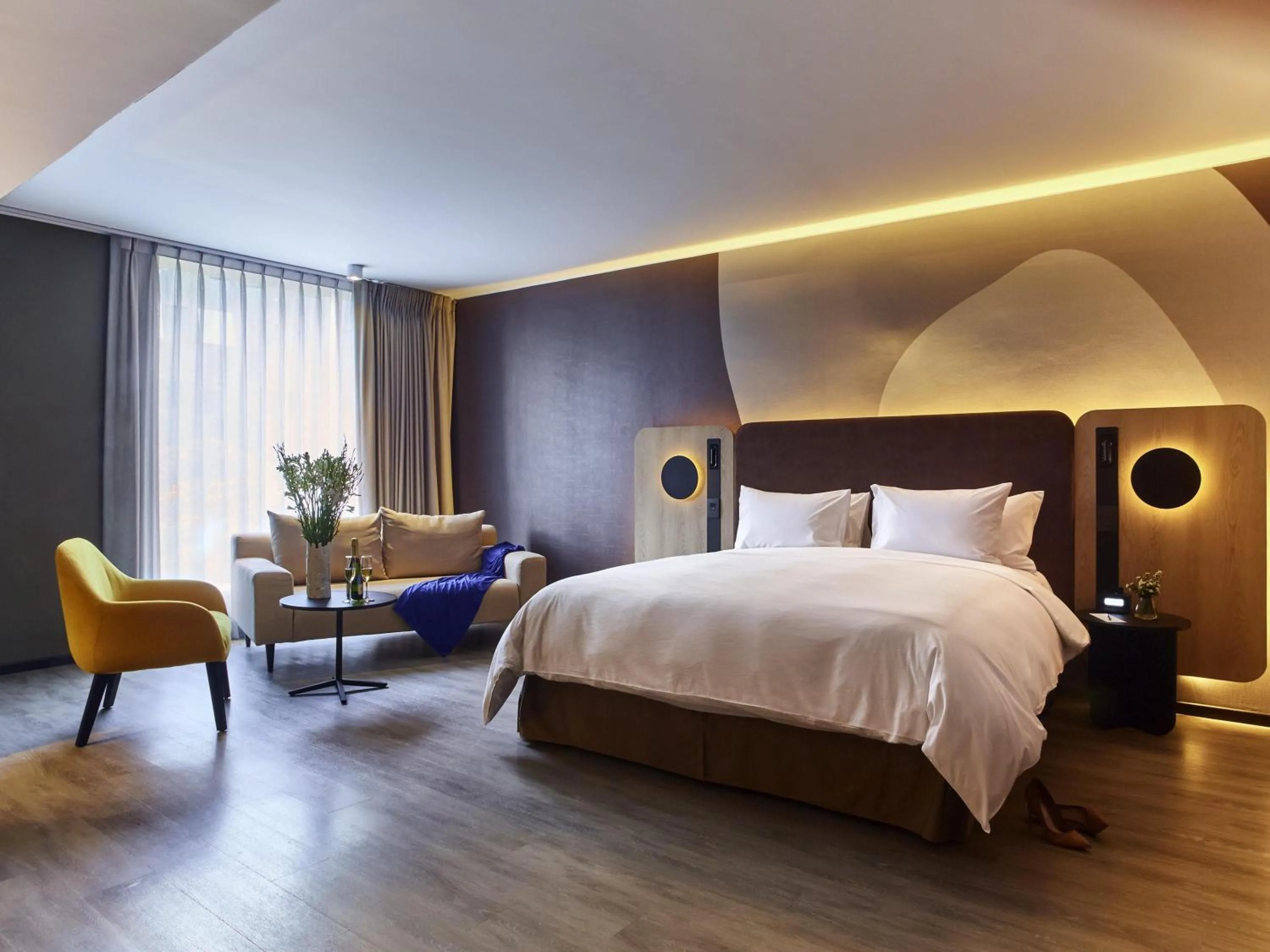 Bedroom, Bed in Pullman Lima San Isidro