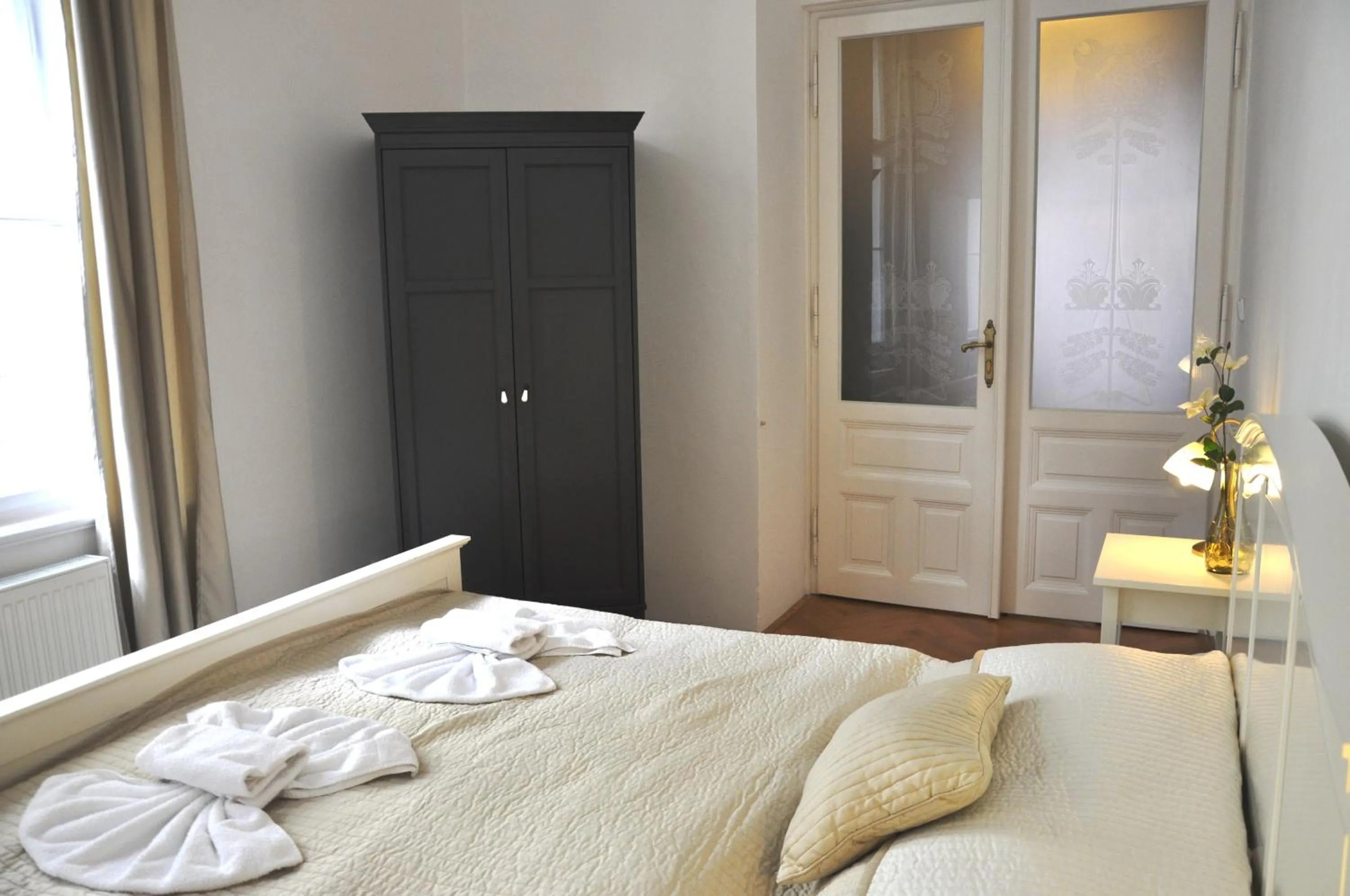 Bed in Charles Bridge Premium Residence