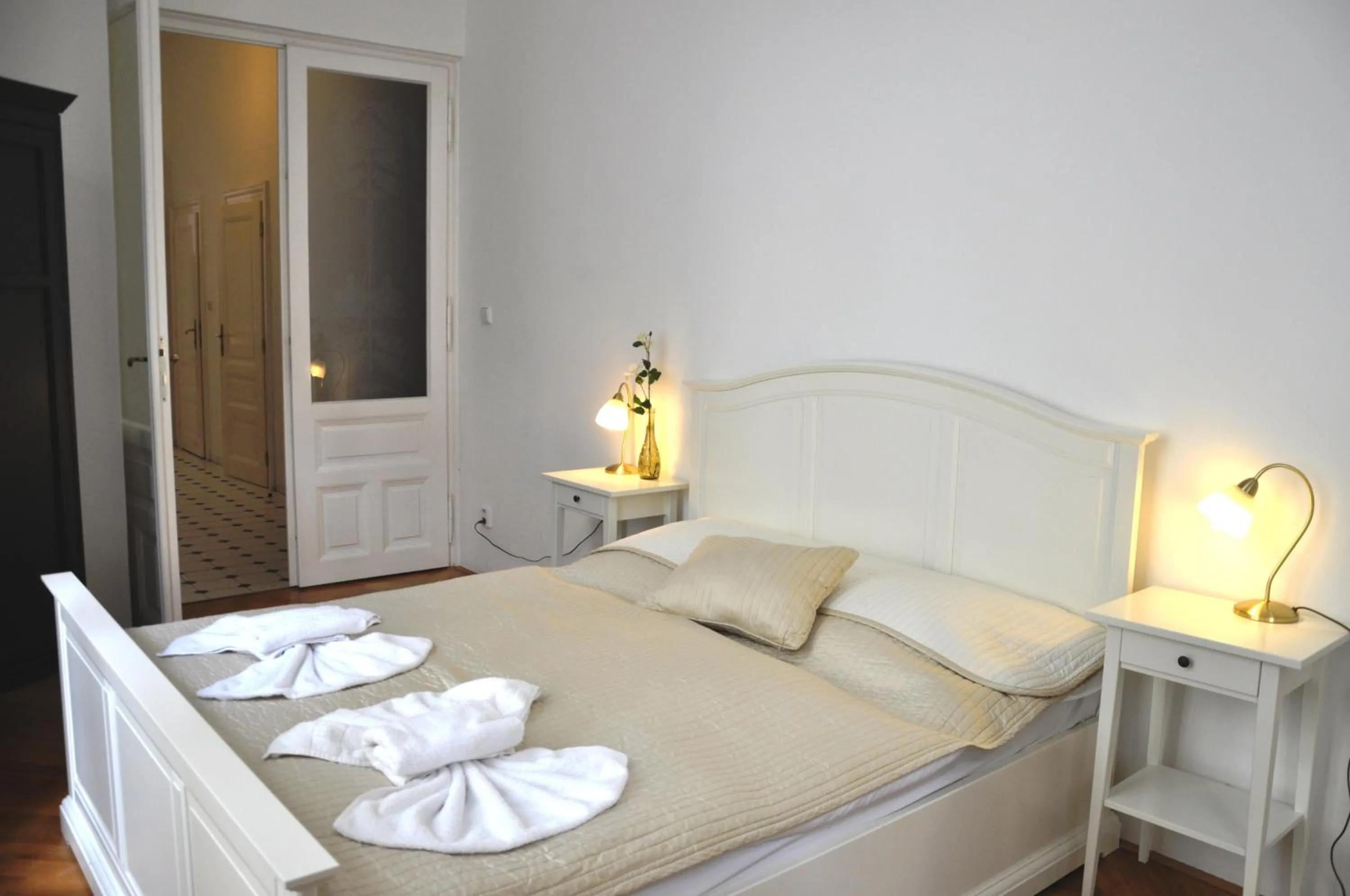 Bed in Charles Bridge Premium Residence