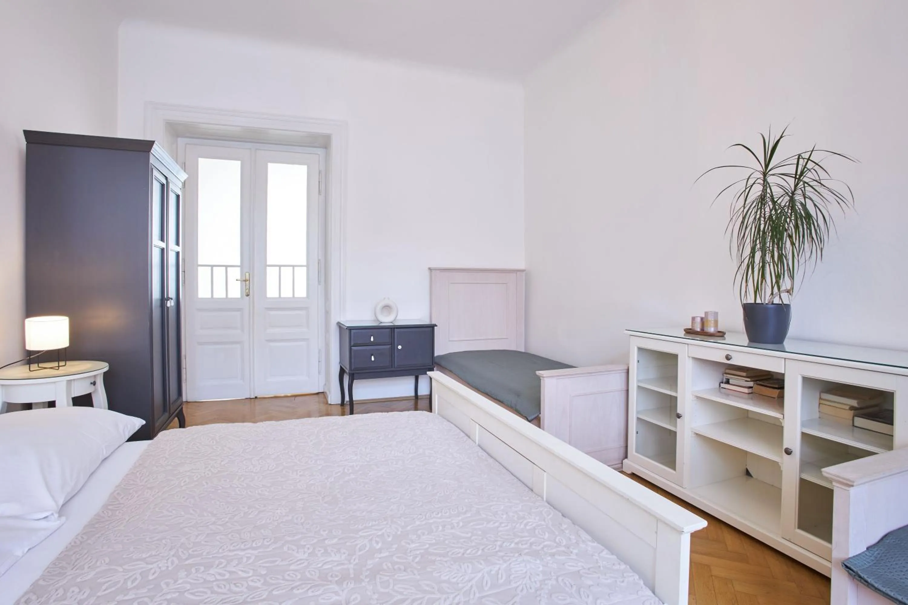 Bed in Charles Bridge Premium Residence