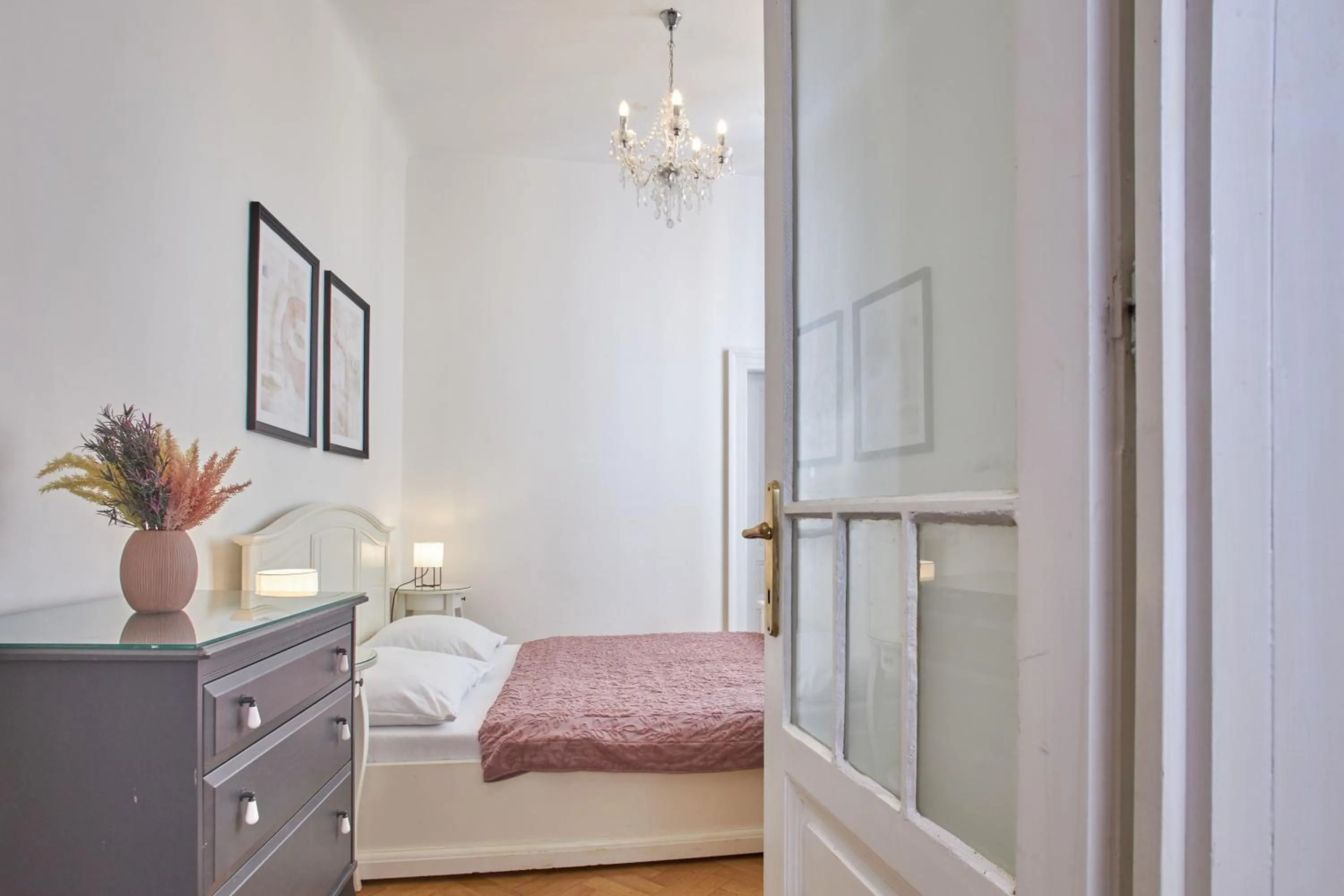 Bed in Charles Bridge Premium Residence