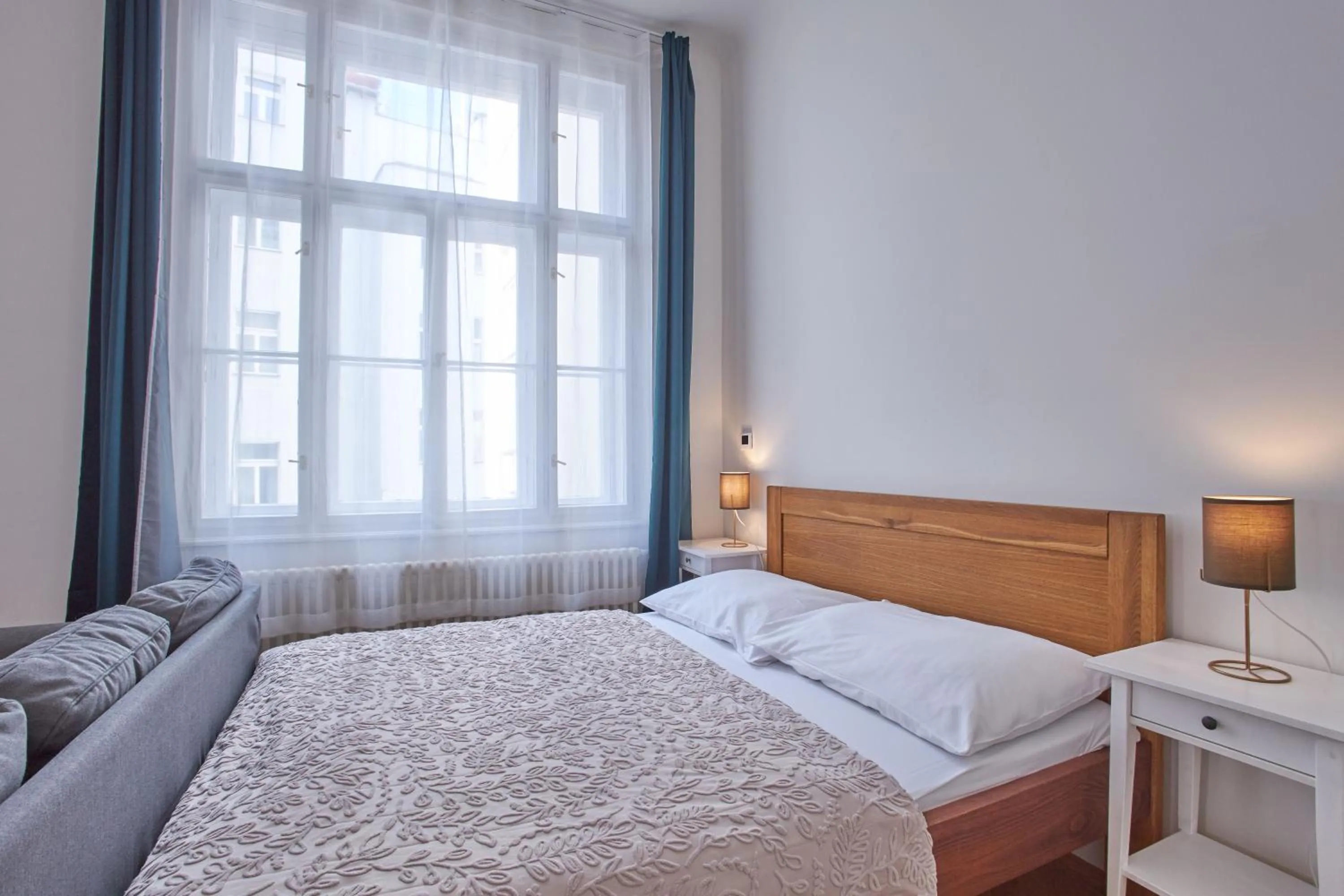 Bed in Charles Bridge Premium Residence