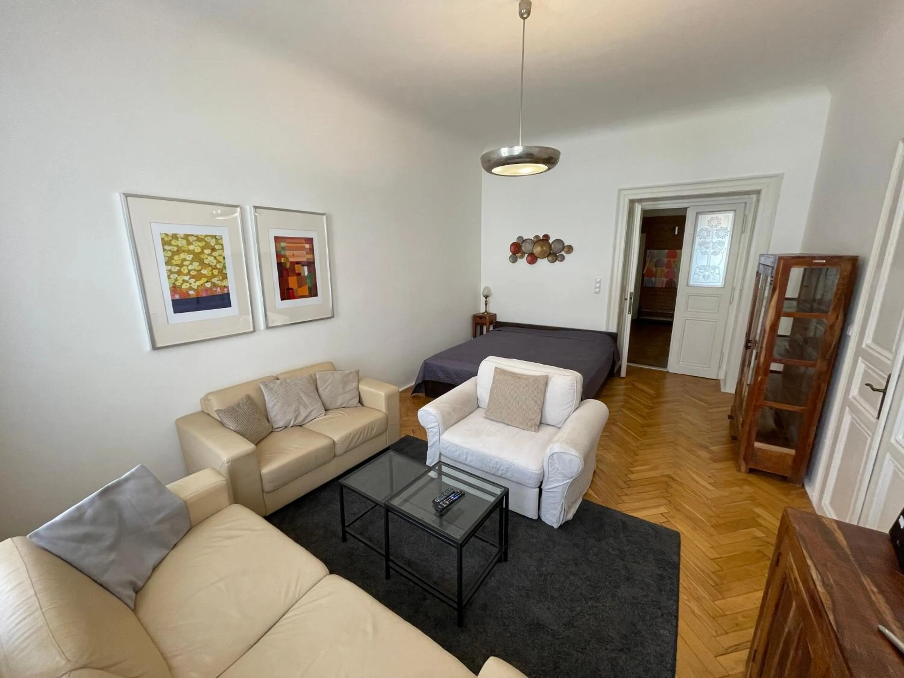 Bed in Charles Bridge Premium Residence