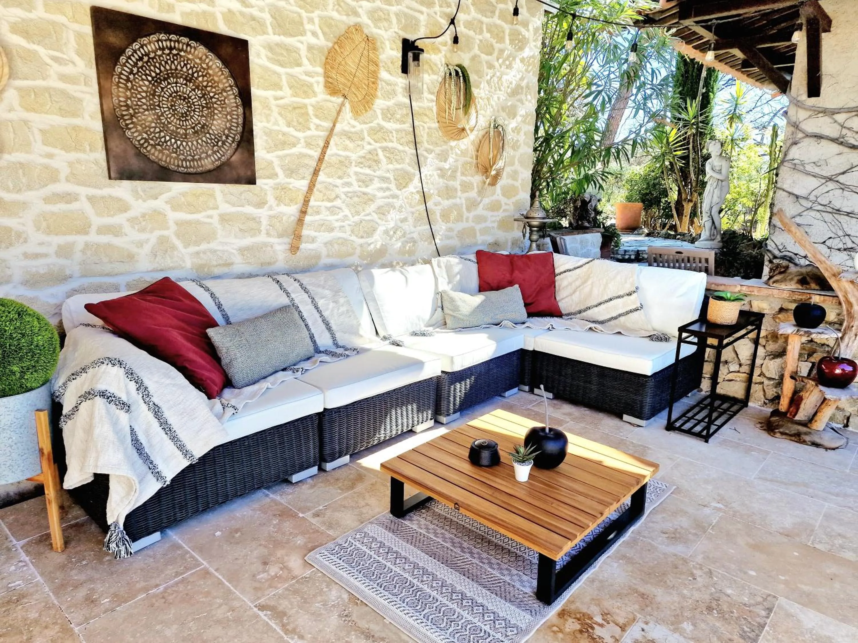 Patio in Le Mas de Mougins