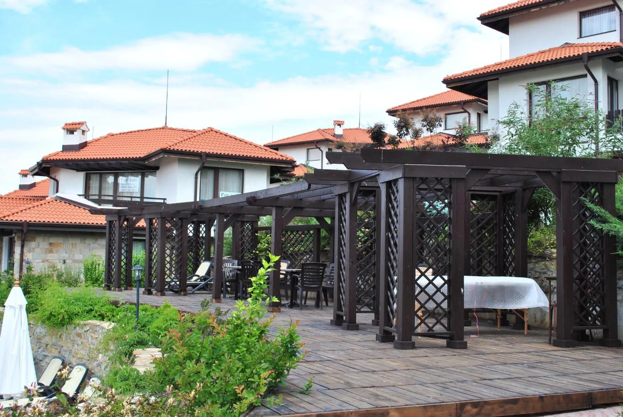 Patio in Bay View Villas - Luxury Villas & Apartments
