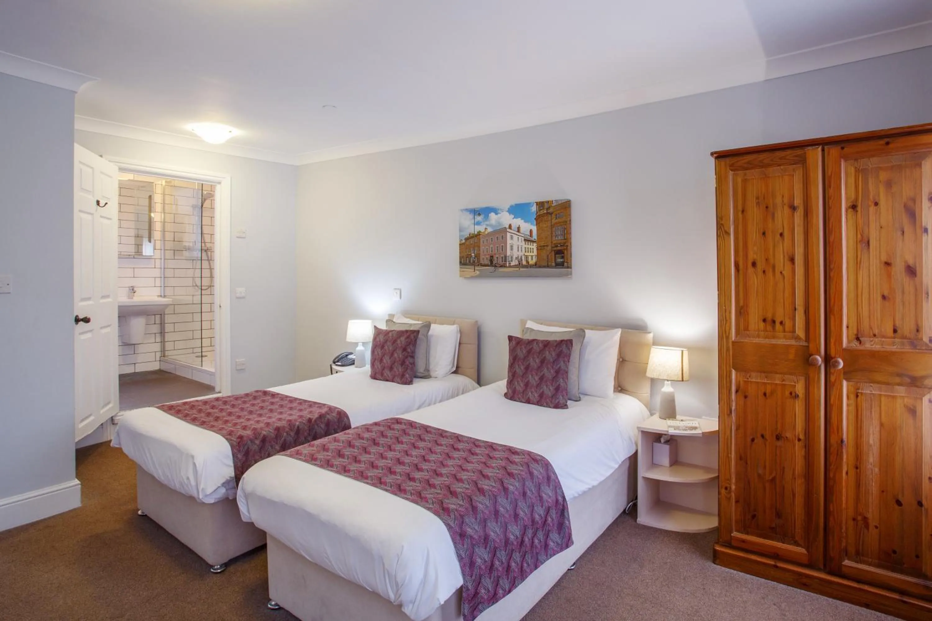 Photo of the whole room, Bed in The Buttery