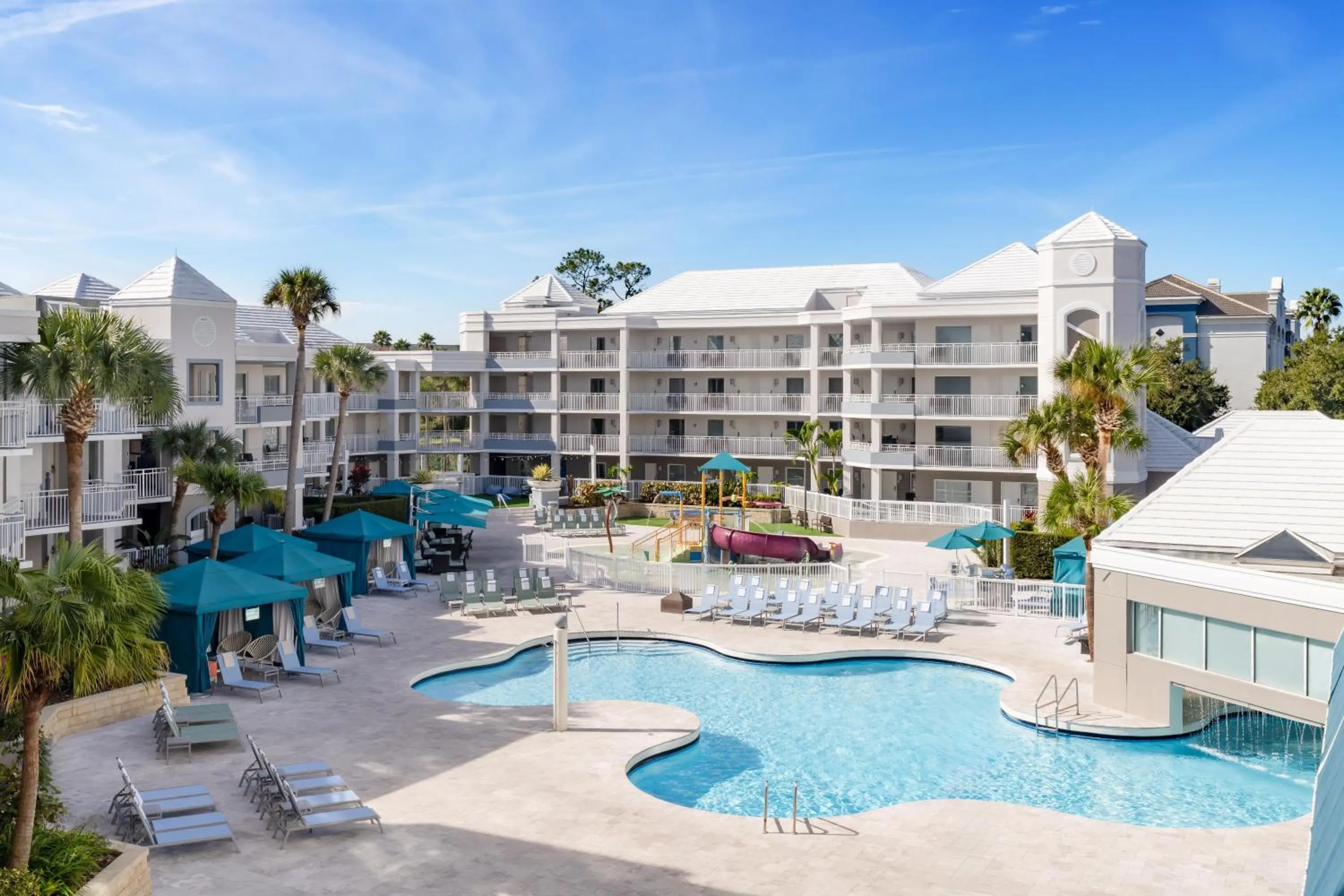 Pool view in Embassy Suites by Hilton Orlando Lake Buena Vista Resort