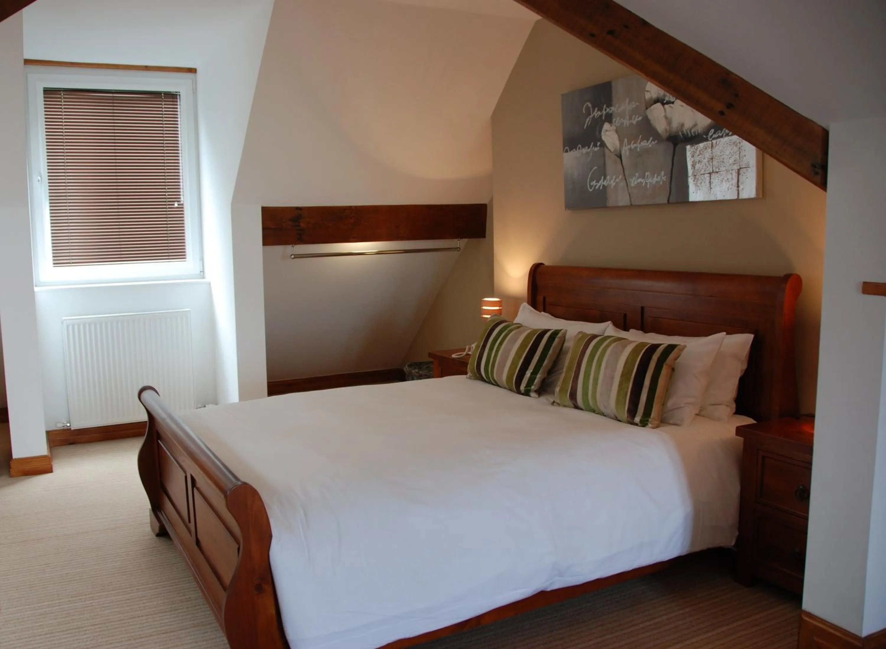 Photo of the whole room, Bed in The Port House