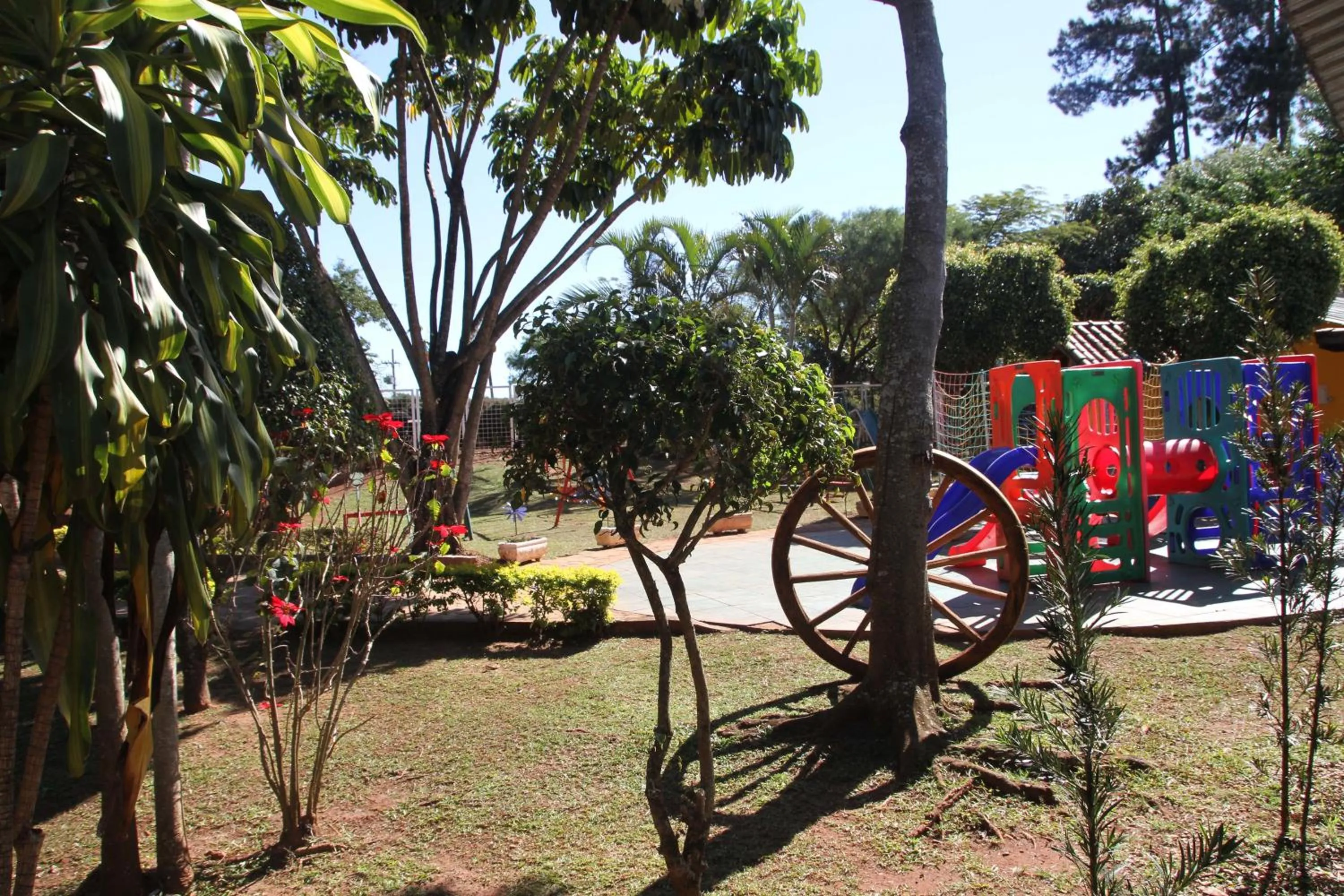Children play ground in Villa Verde Hotel